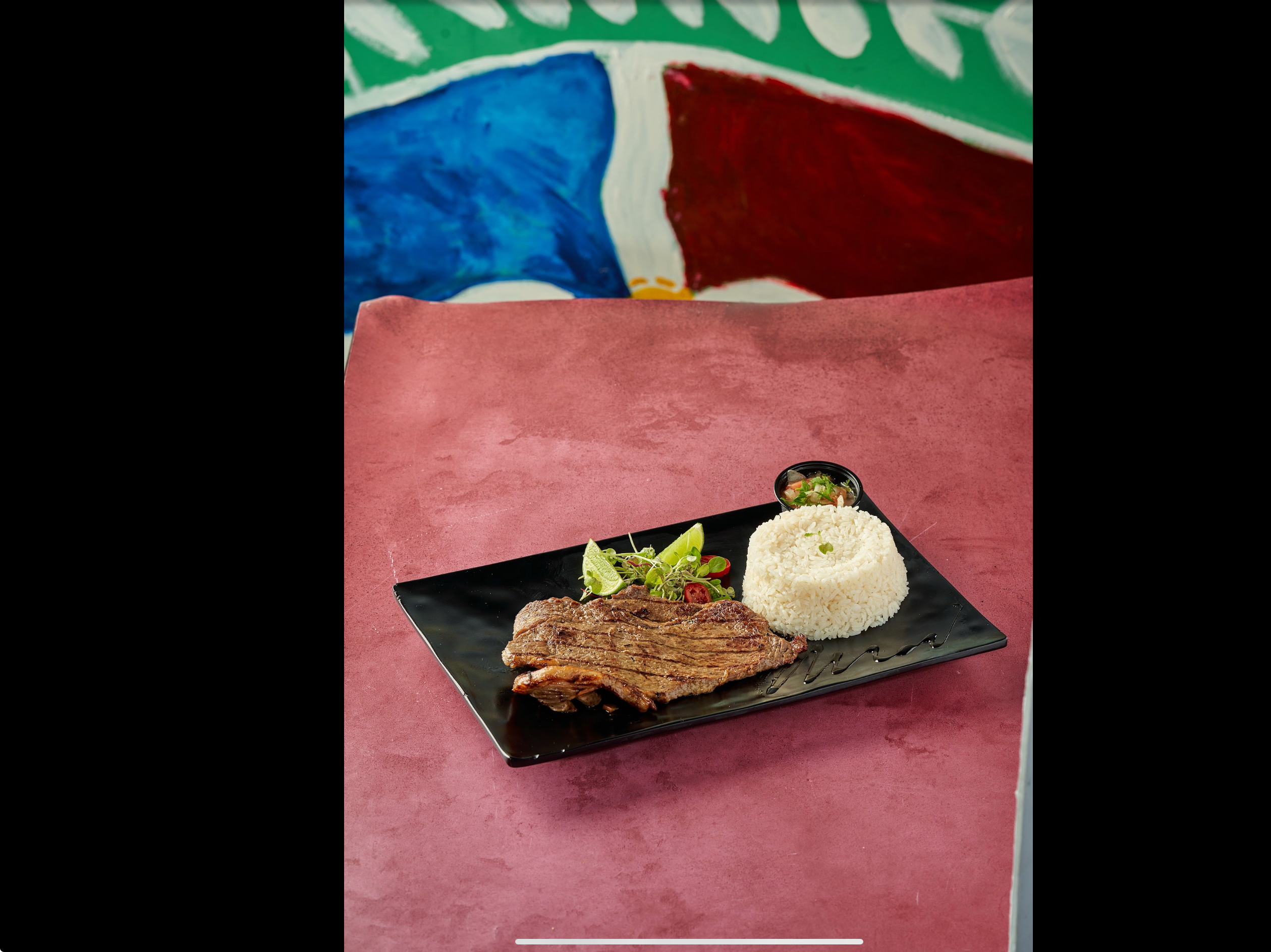 Bistec A La Parrilla ( Grilled Steak).