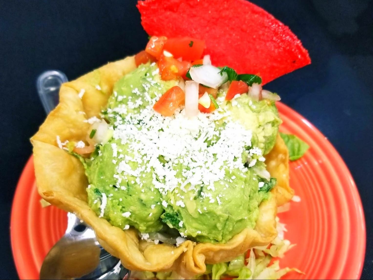 Creamy Guacamole Bowl.