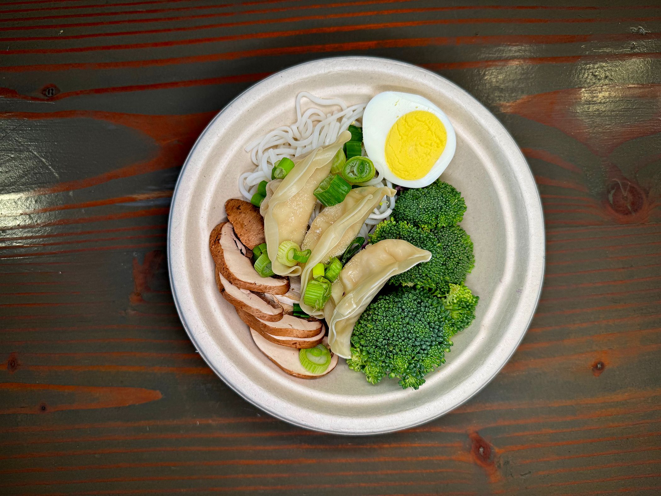Vegan Dumpling Bowl.