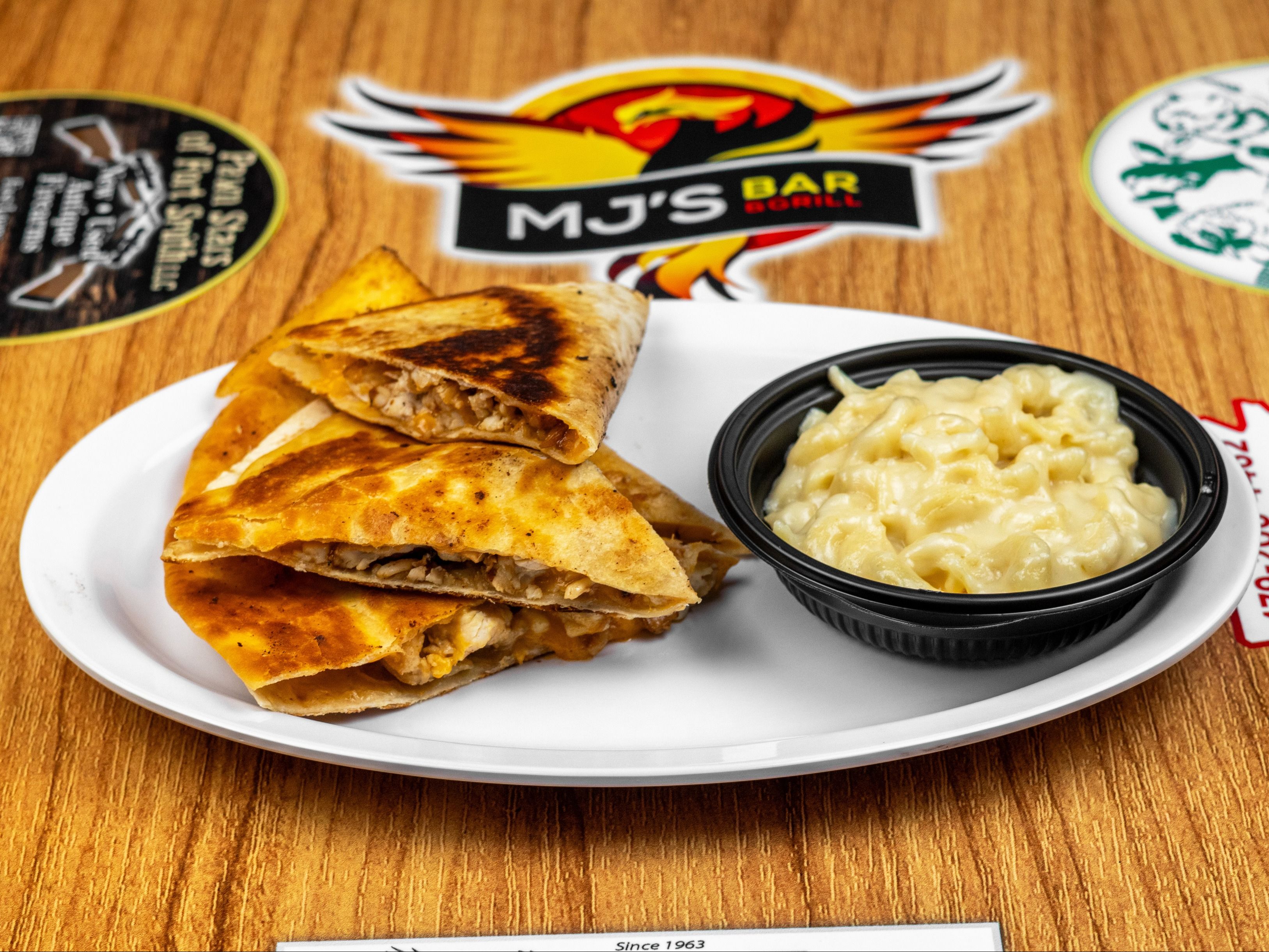 Chicken Quesadilla.
