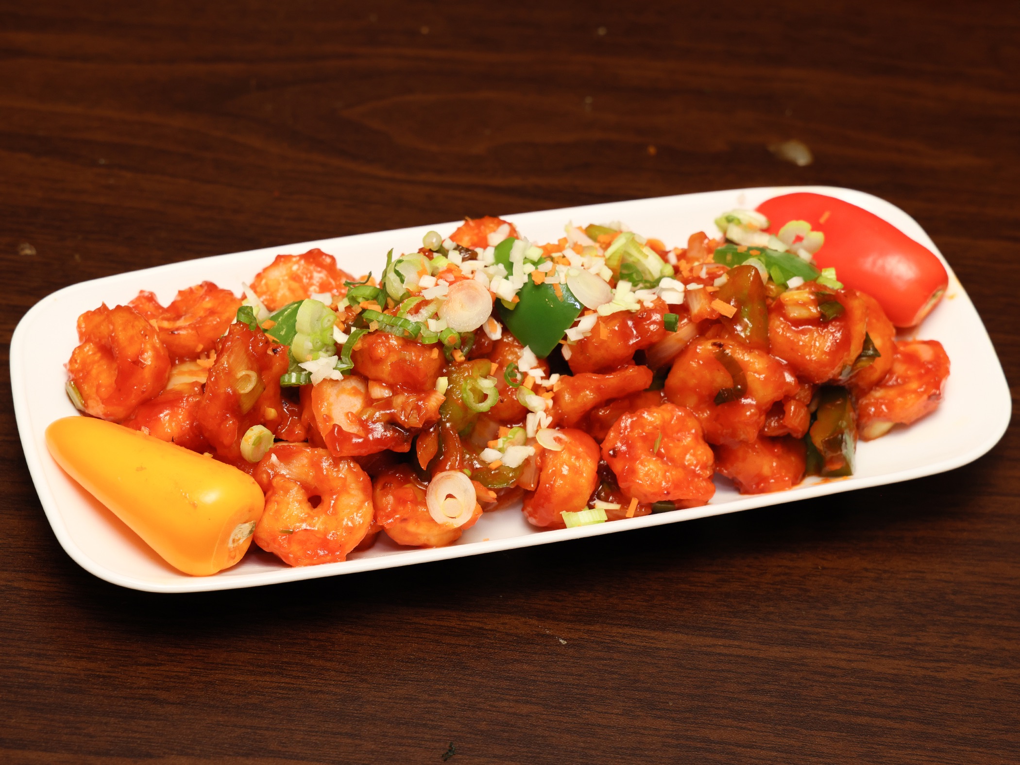 CHILLI SHRIMP.