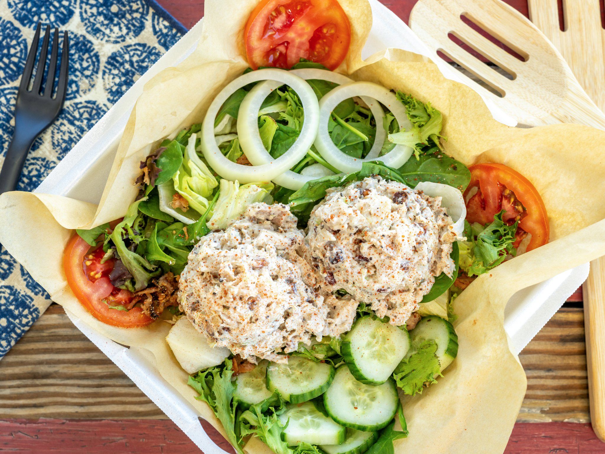 Pecan Chicken Salad.