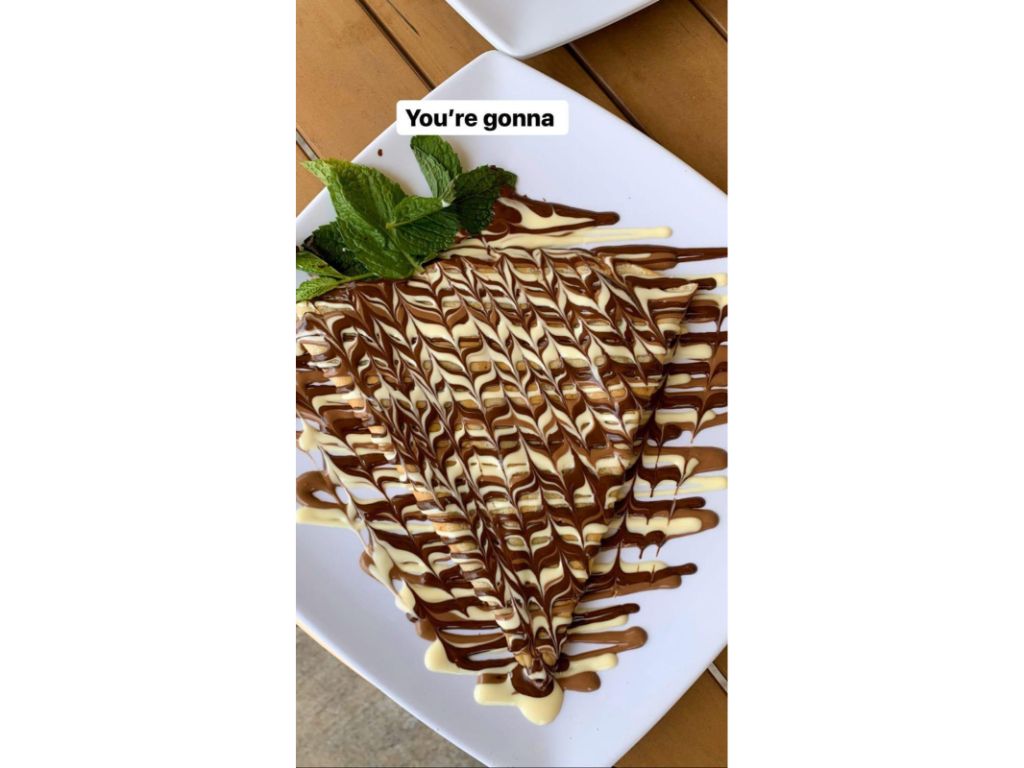 Chocolate Crepe.