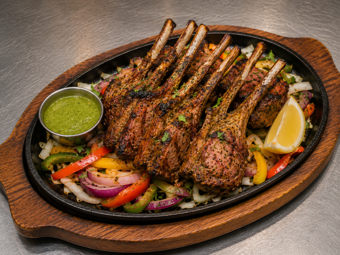 Rack of Lamb.