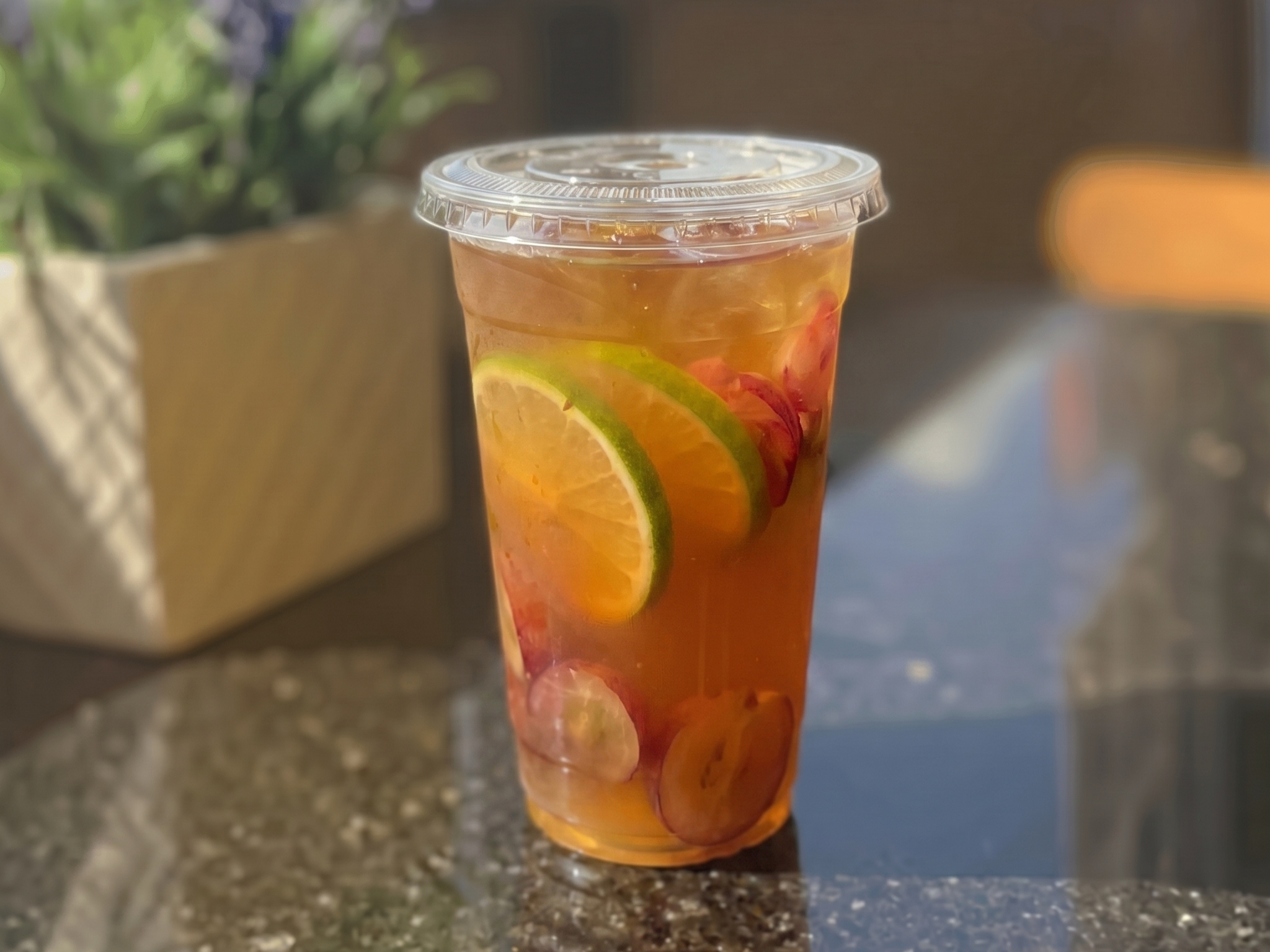 Strawberry Lemon Green Tea.