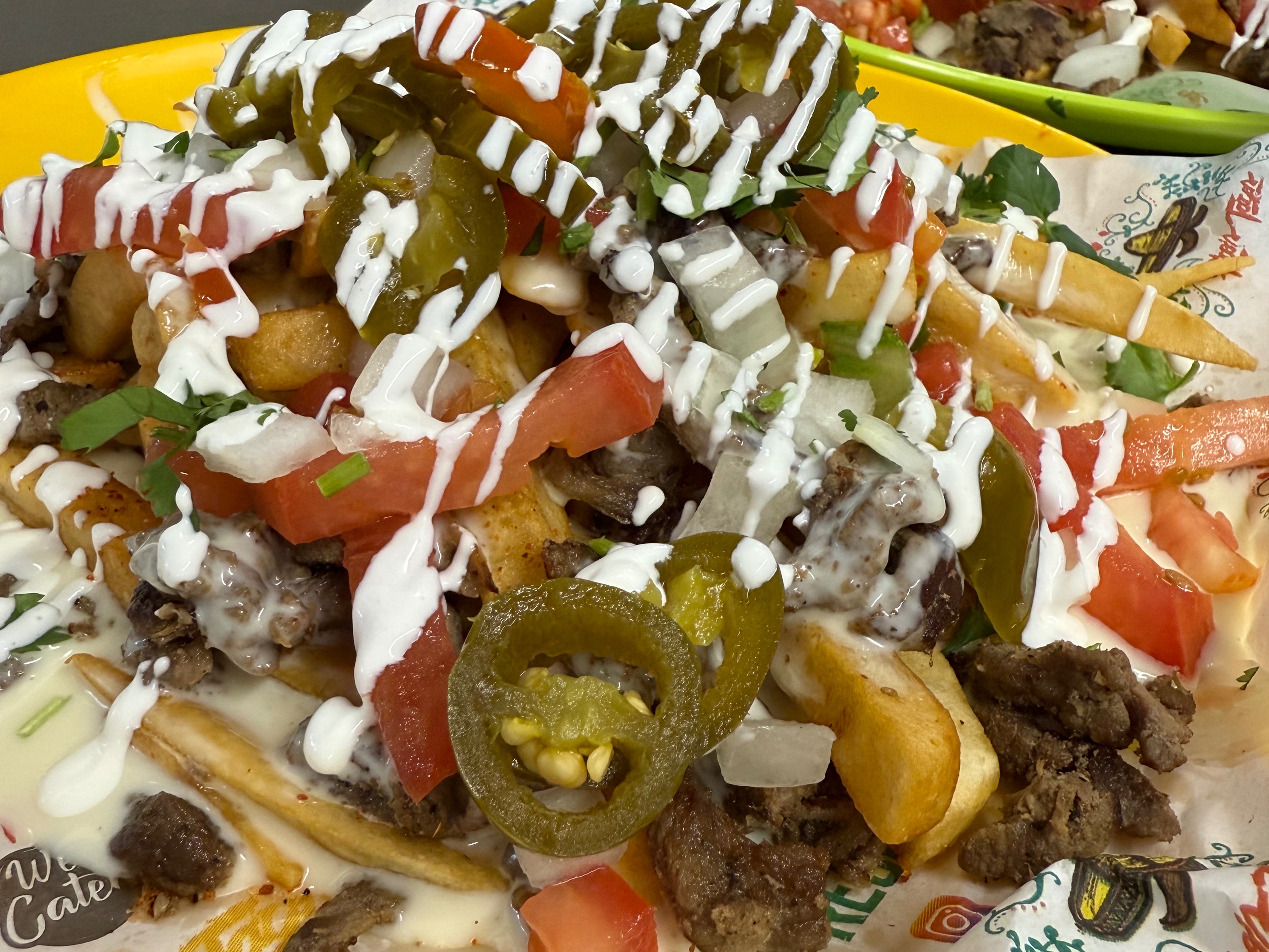 CARNE ASADA FRIES.