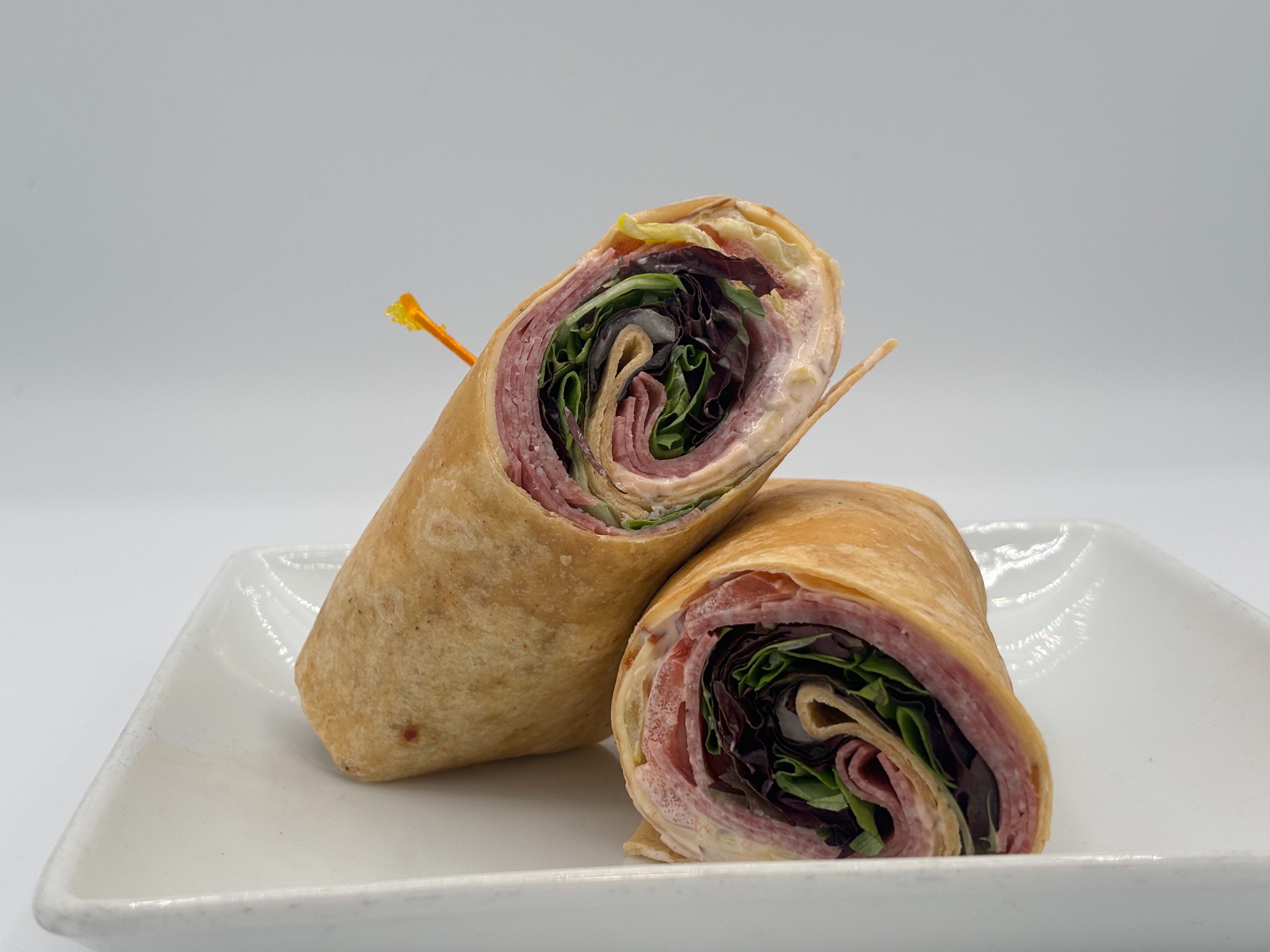 Wrap - Salami and Smoked Gouda