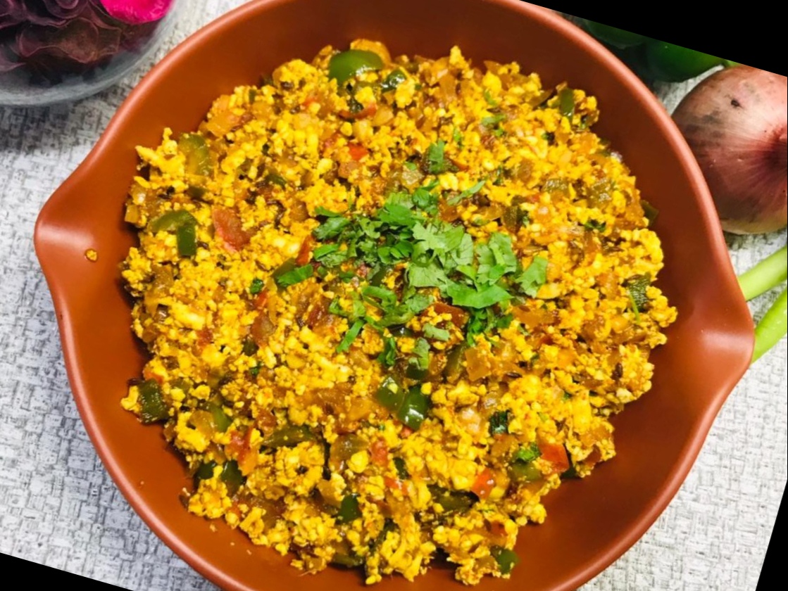 Paneer Bhurji.