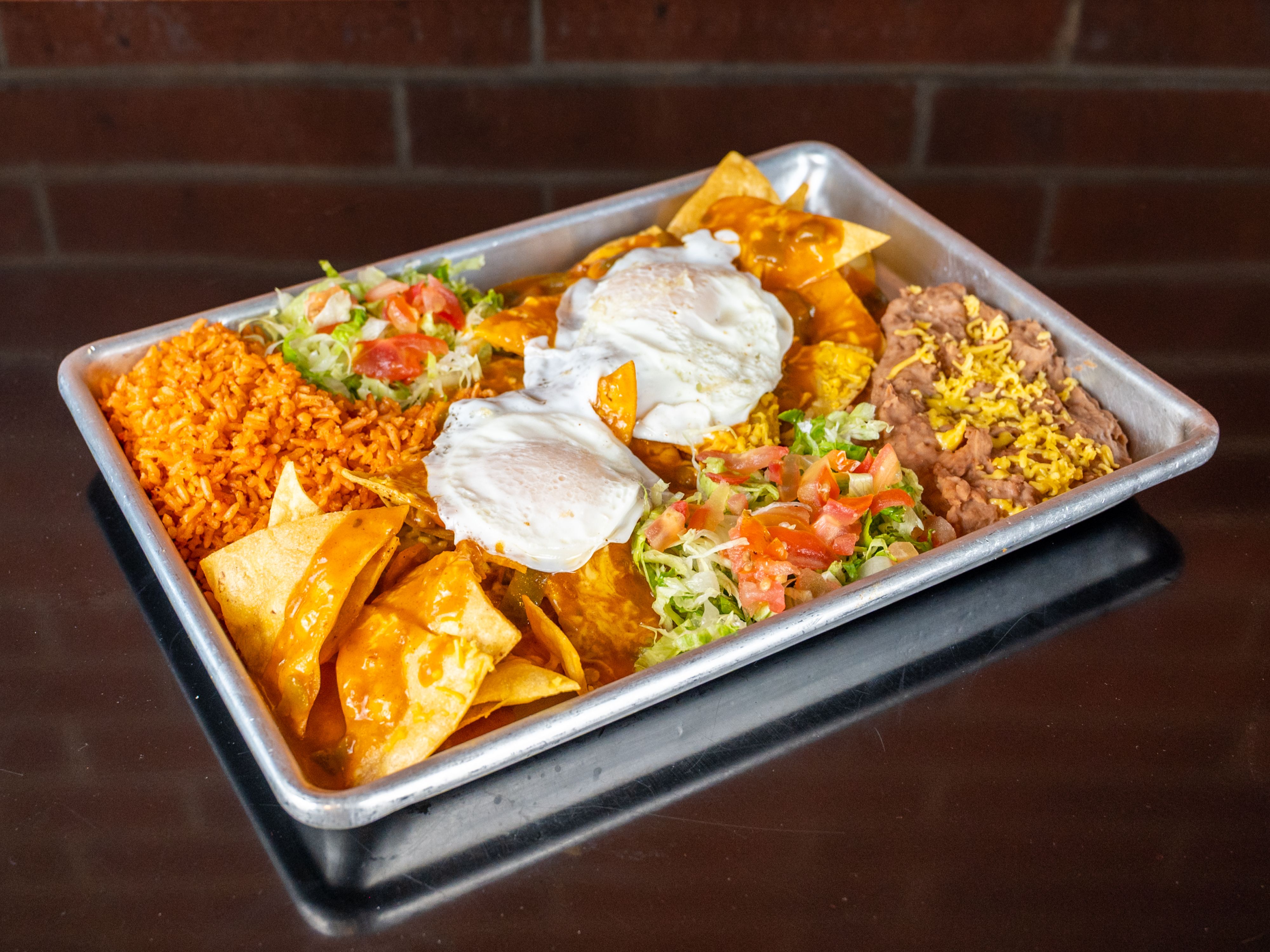 Chilaquiles Plate.