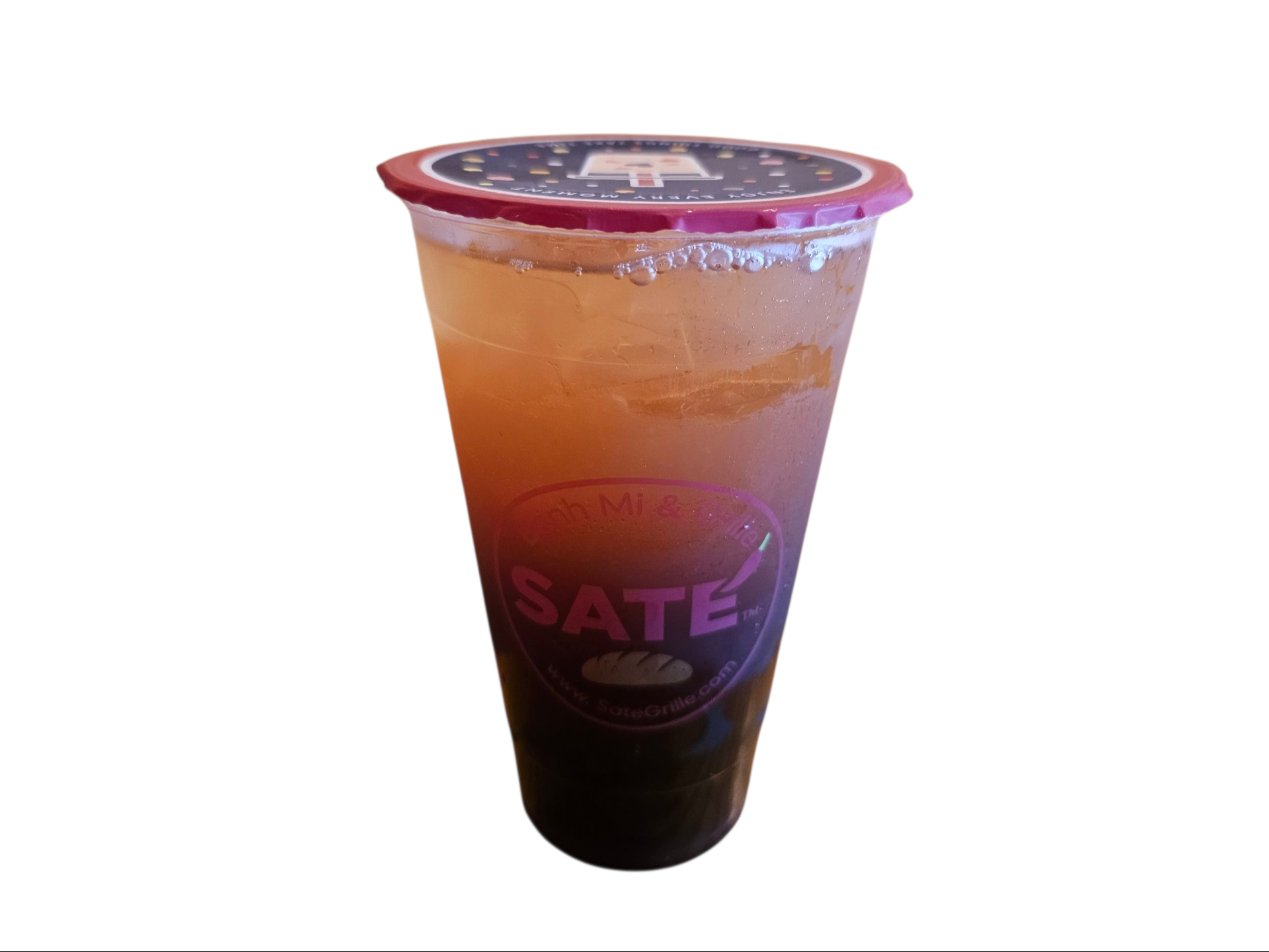 Sweetened Boba Tea.