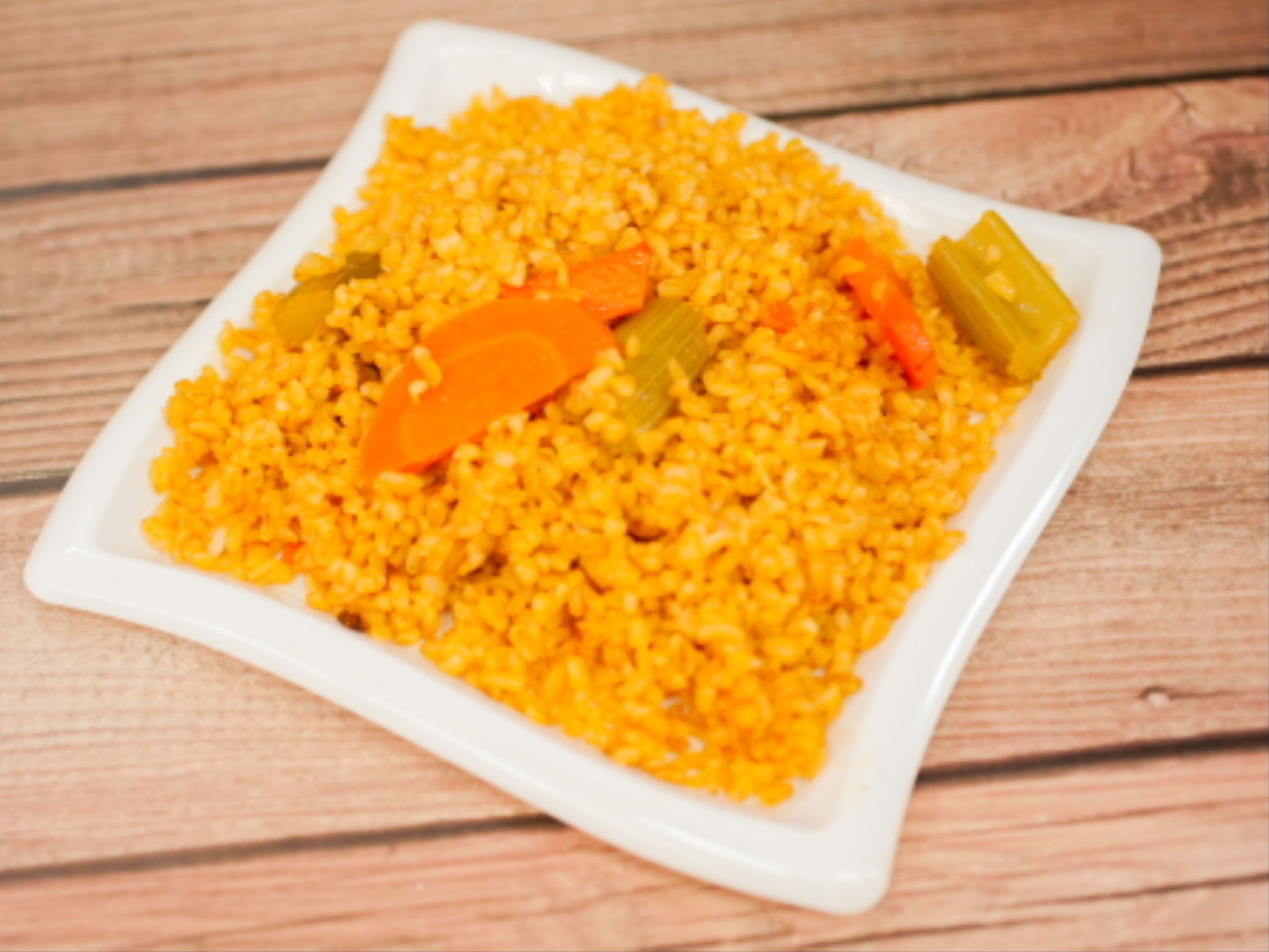 Bulgur Pilaf.