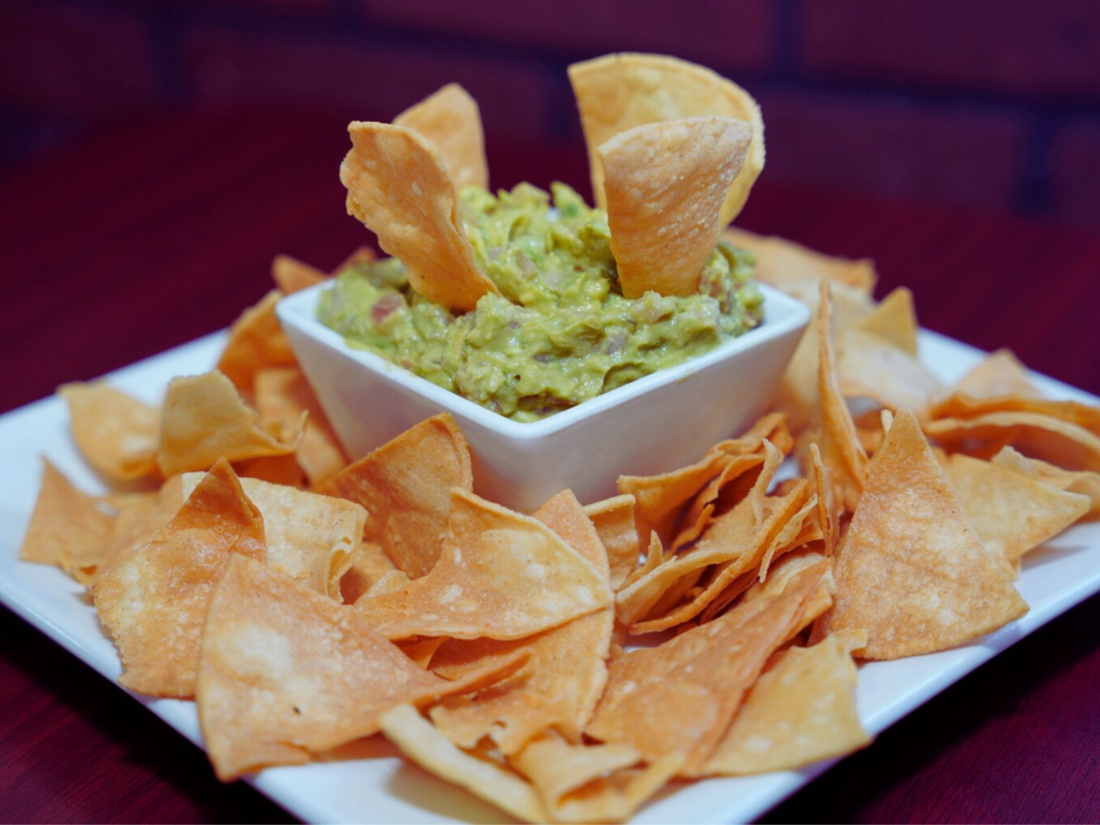 Fresh Made Guacamole Dip.