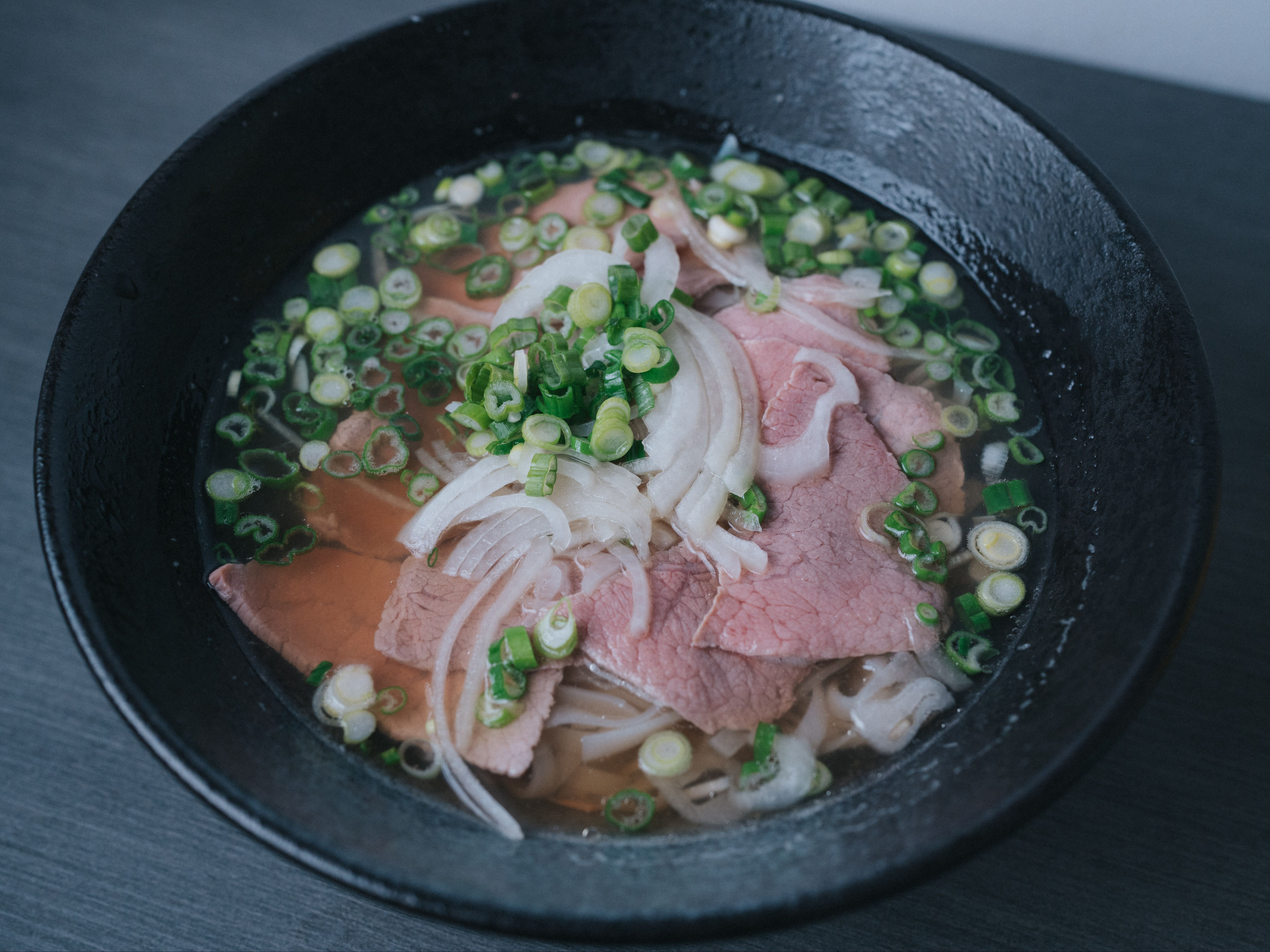 Sliced Beef Pho.