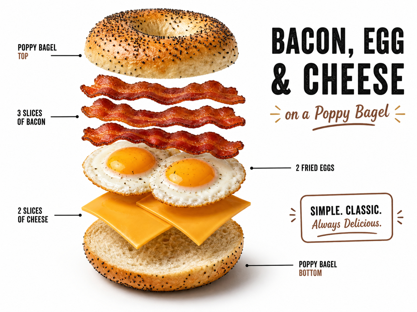 Bacon Egg and Cheese.