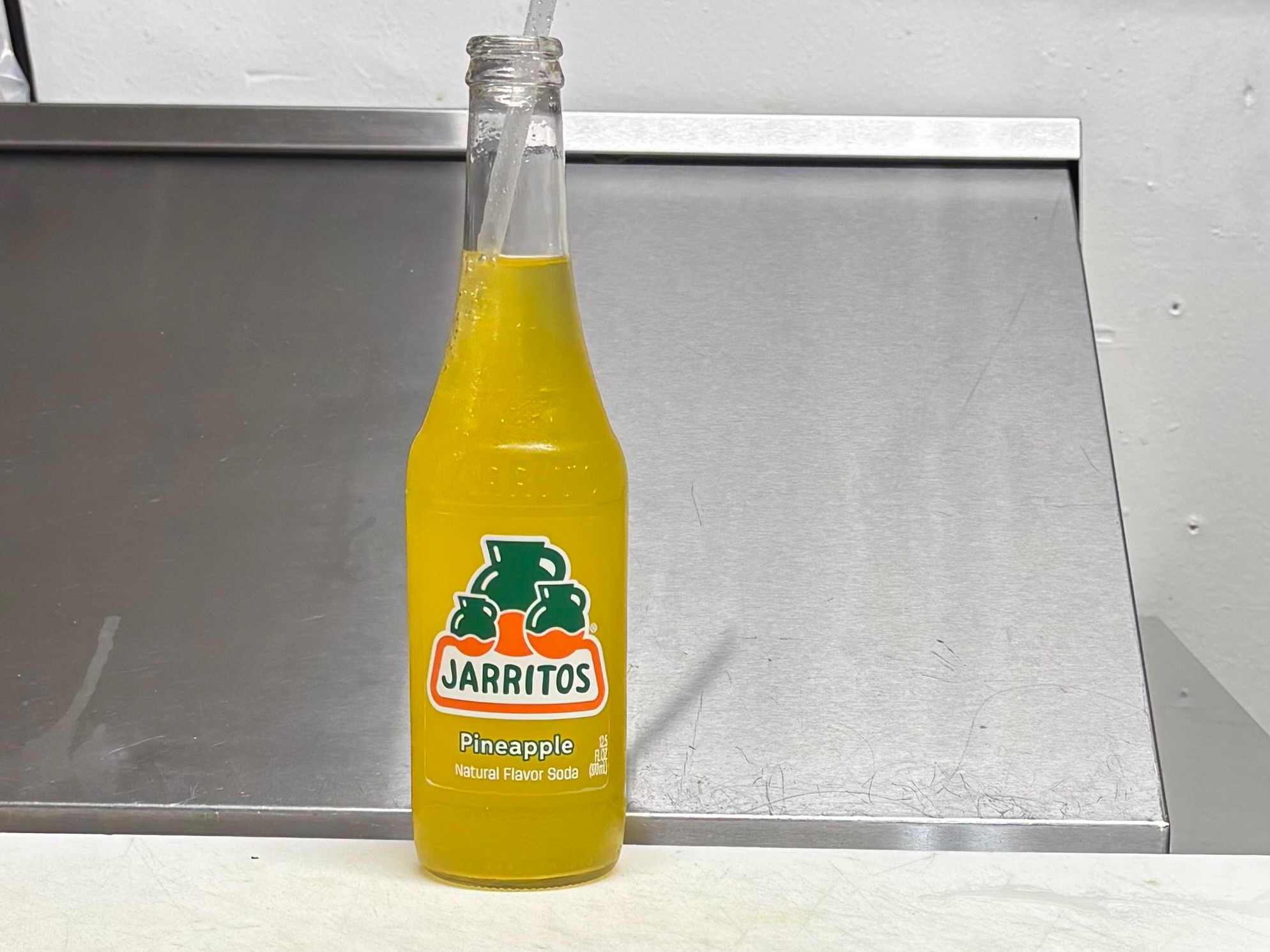 Jarritos Pineapple Soda.