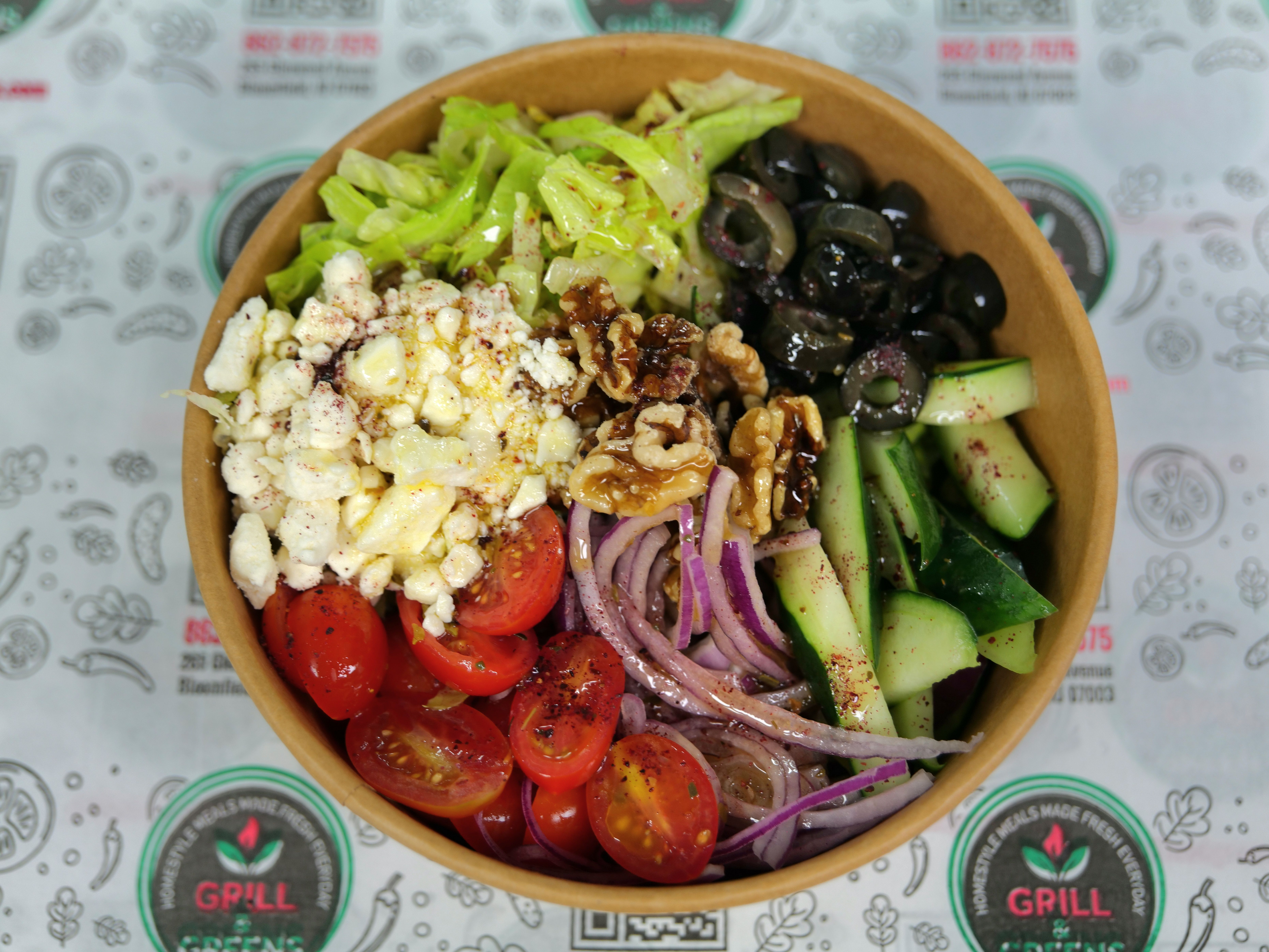 Greek Salad - Catering(Min. 10 People)