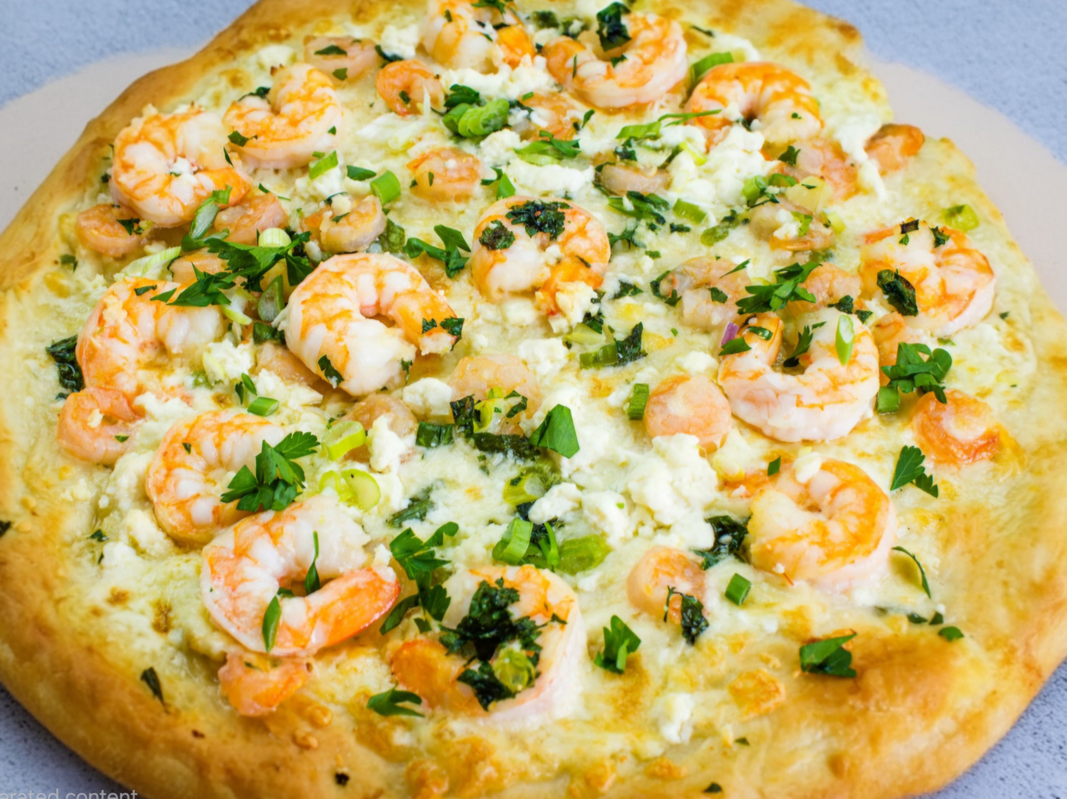 Creamy Prawn & Feta.