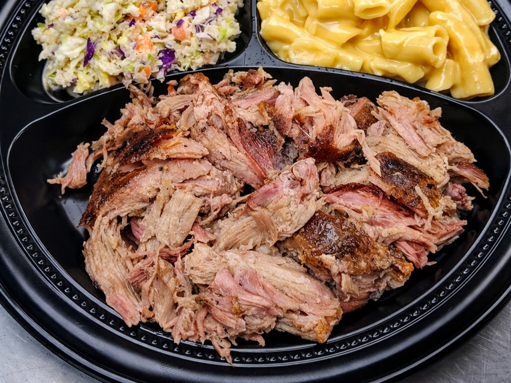 Pulled Pork Plate.