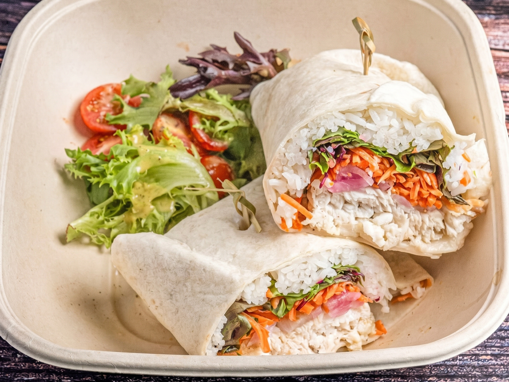Mahi-Mahi Wrap.