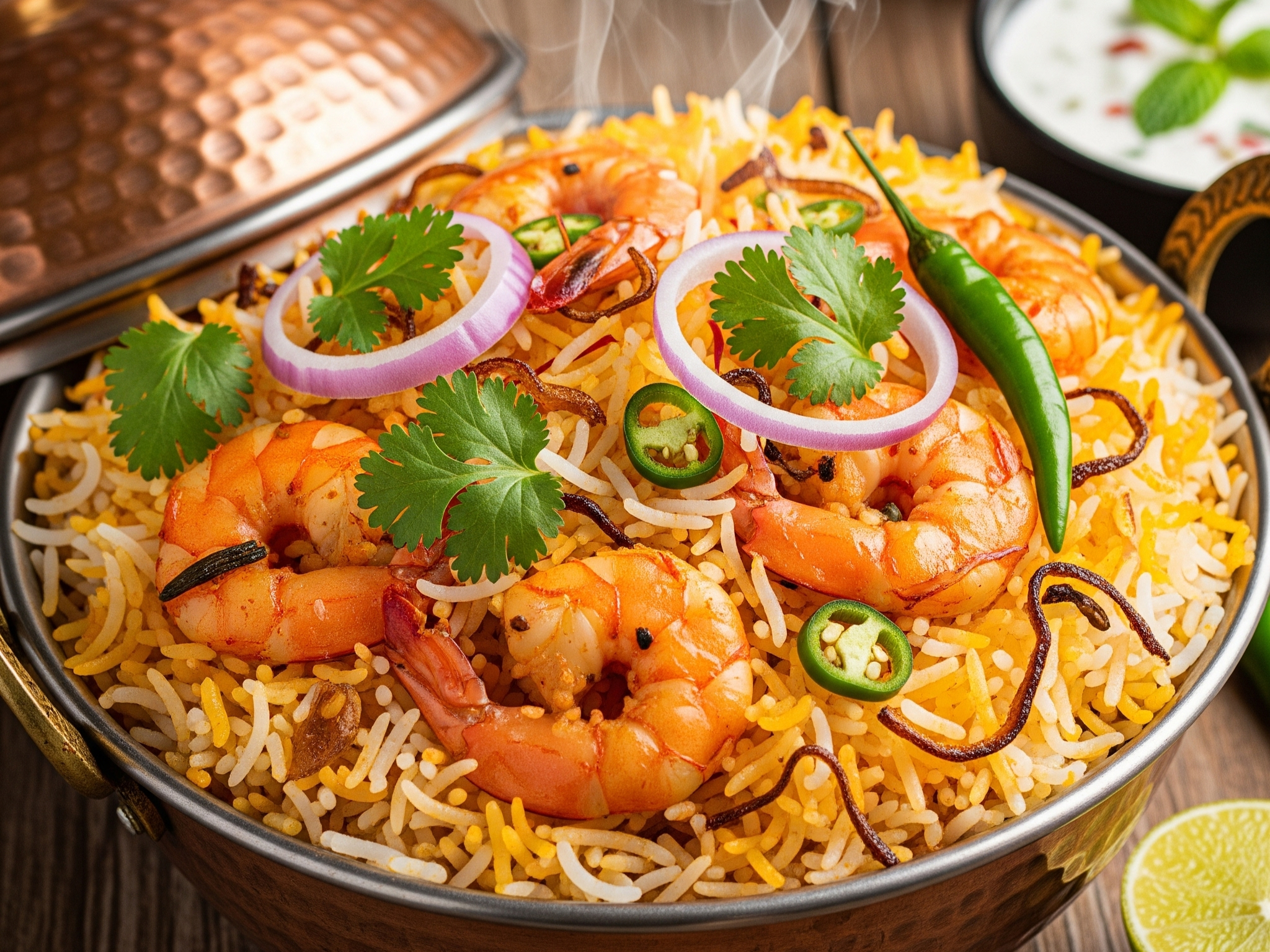 Shrimp Biryani