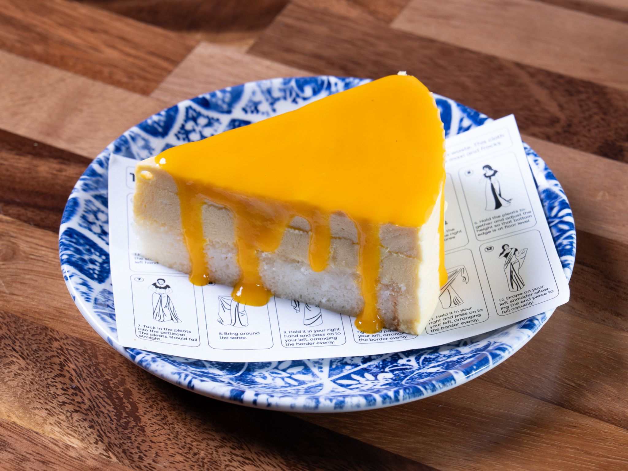 Desi Style Cheese Cake