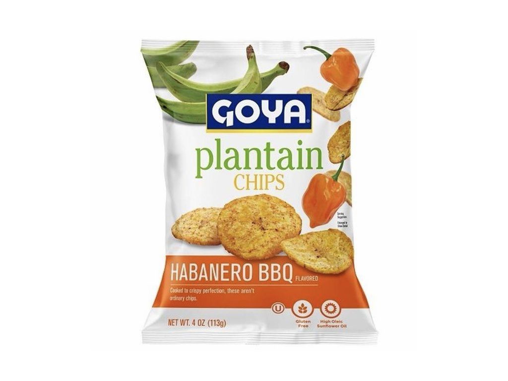 Goya Plantain Chips Habanero BBQ 113g.