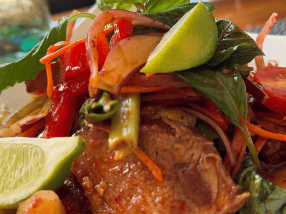 Crispy Duck Salad.