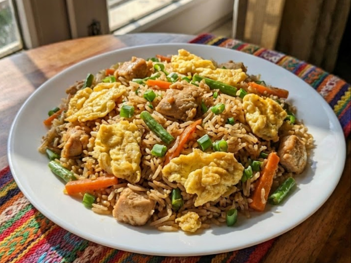 Chicken Fried Rice.