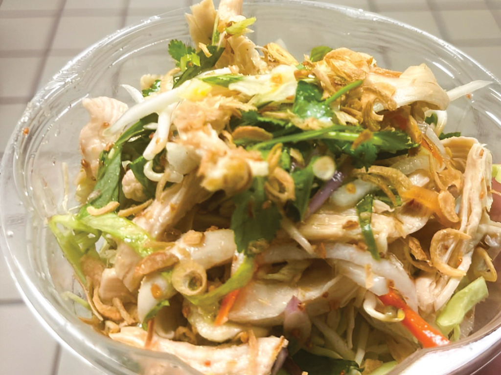 Chicken Salad - Goi Ga Lunch Combo.