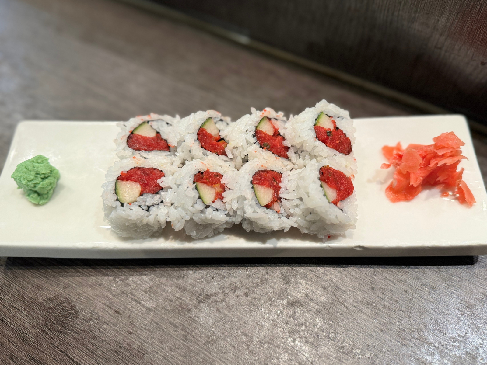 Spicy Tuna Roll.