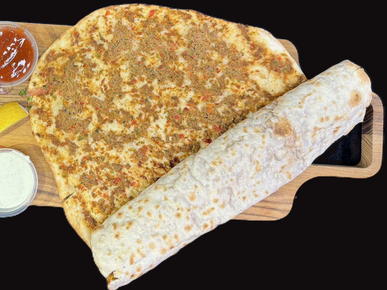 Lahmacun Only.
