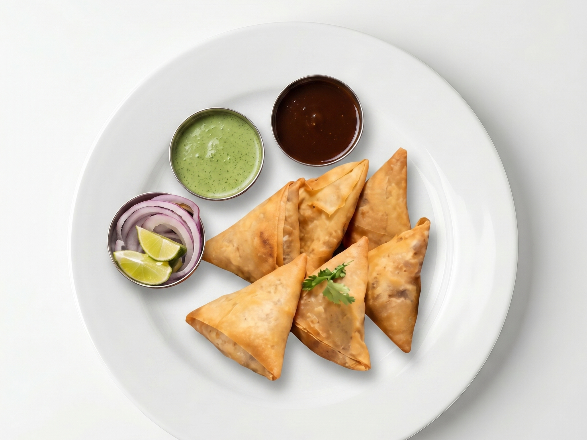 Onion Samosas.