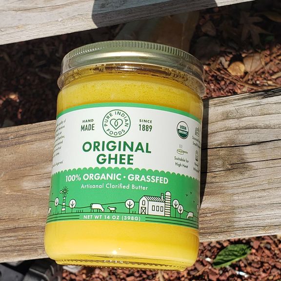 Original Ghee, Grass Fed & Certified Organic 14 oz