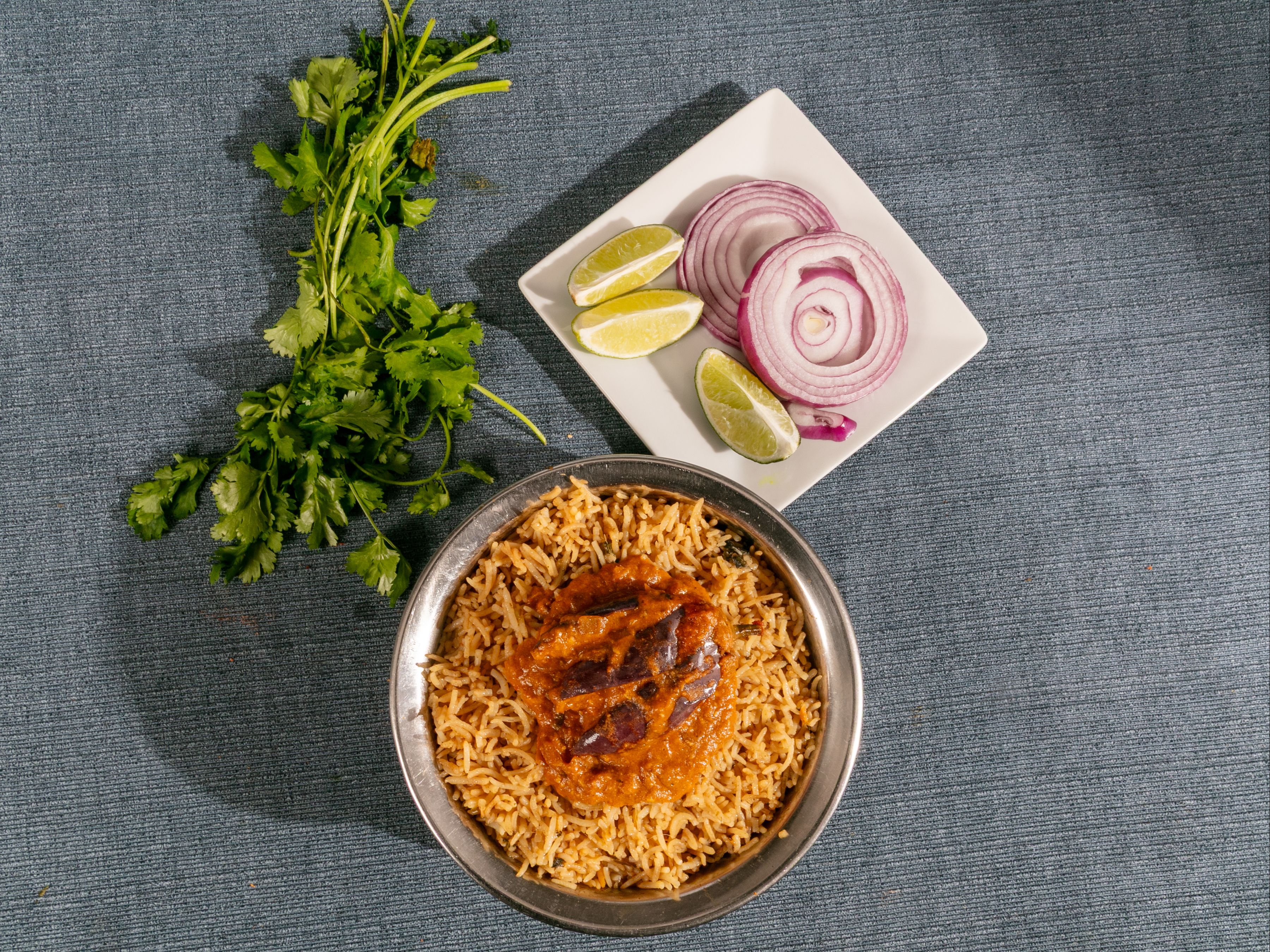 Guthi Vankaya Pulao.