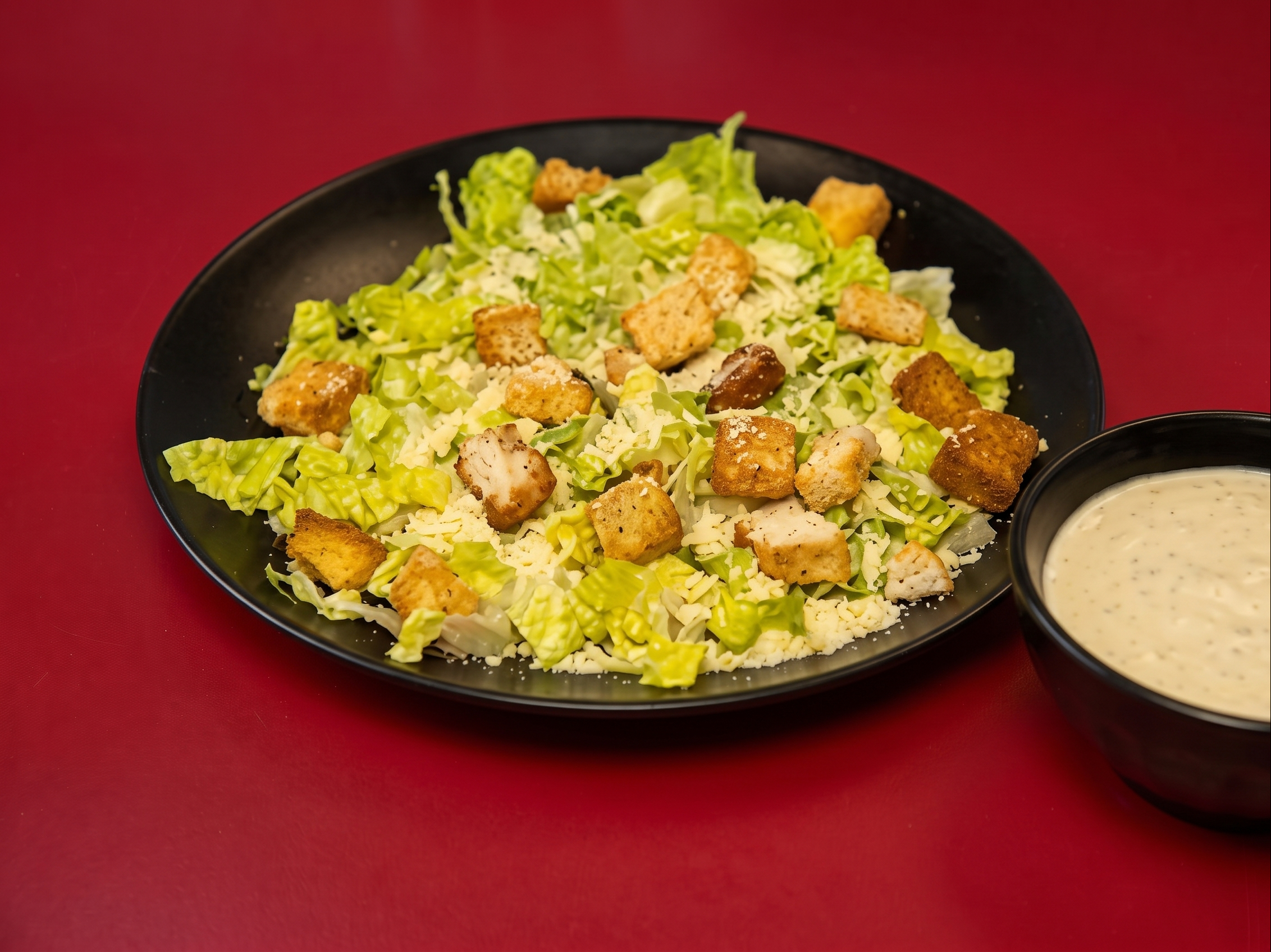 Chicken Caesar Salad.