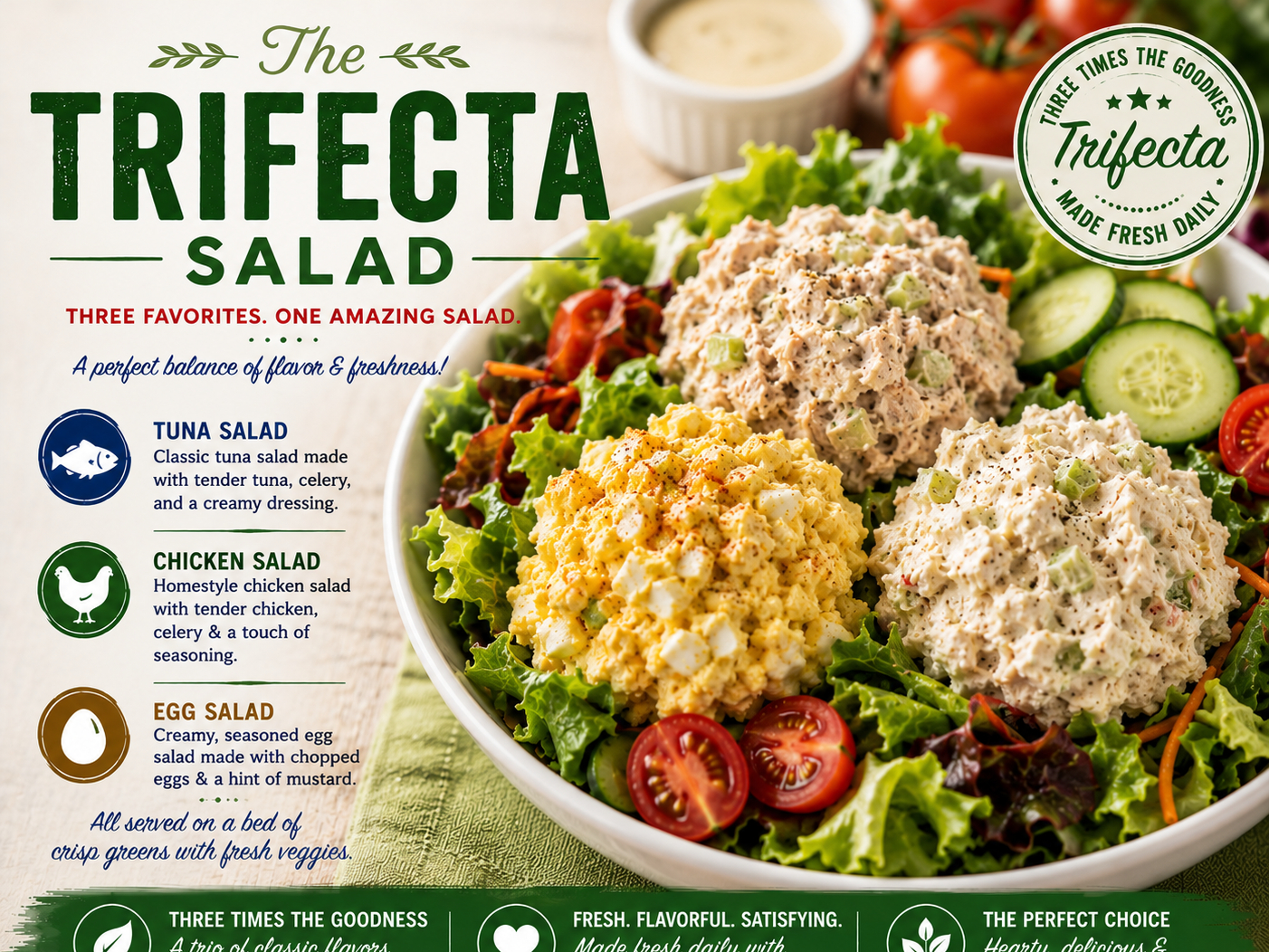 Trifecta Salad.