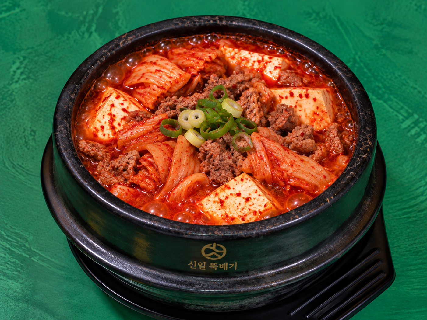Kimchi Tofu Soup.