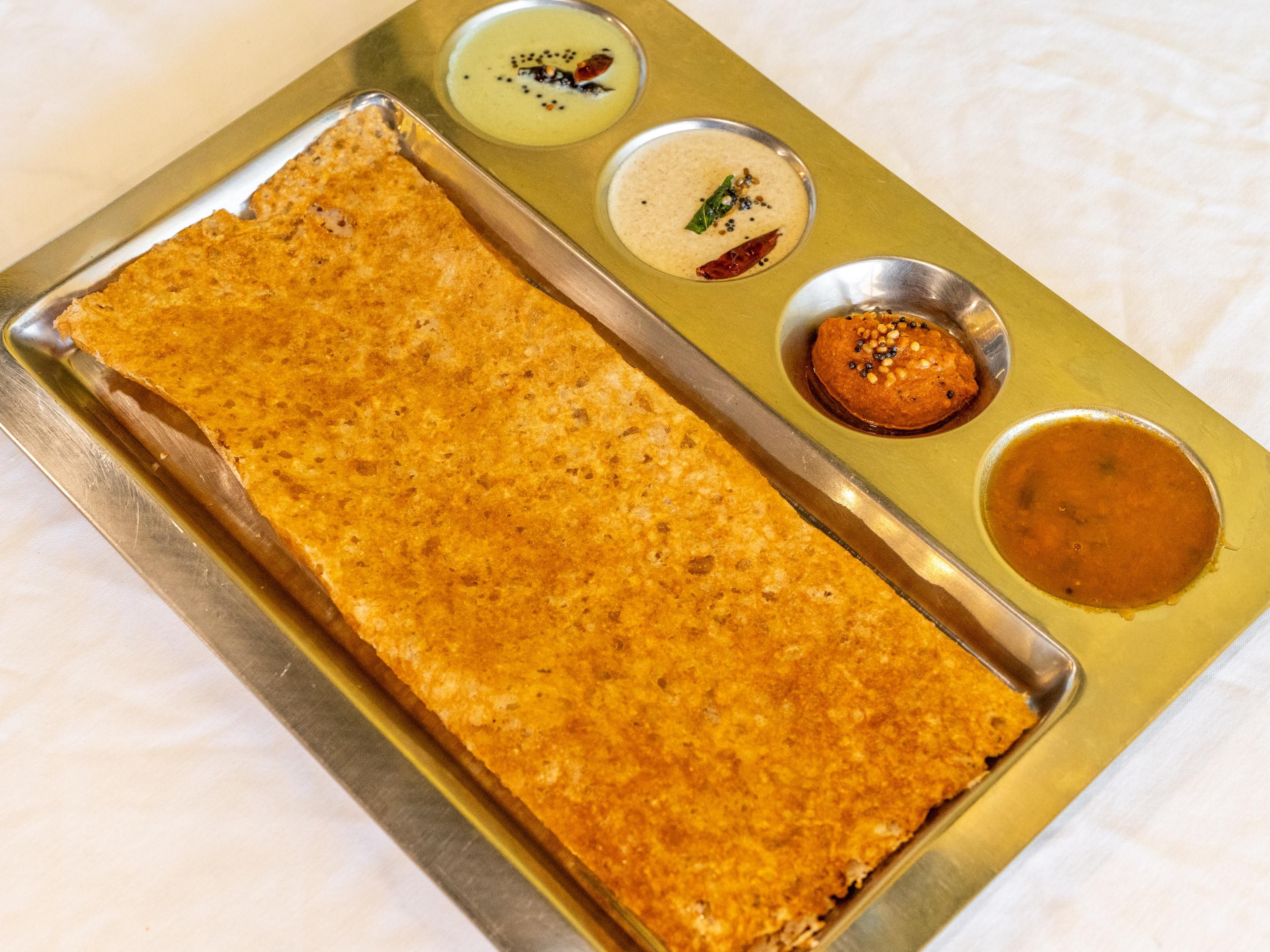 Rava Masala Dosa.