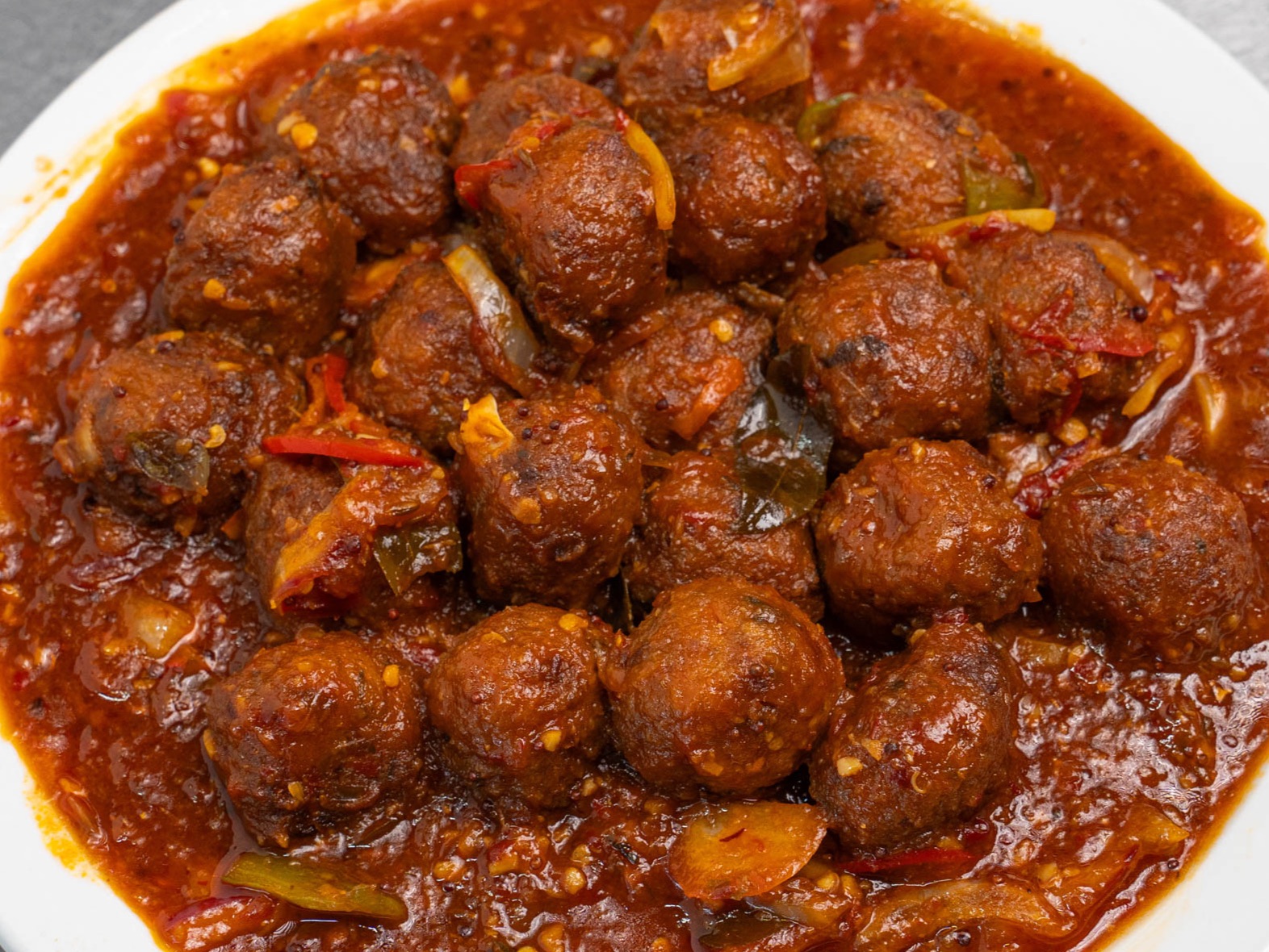 Chilli Manchurian (Medium Spicy).