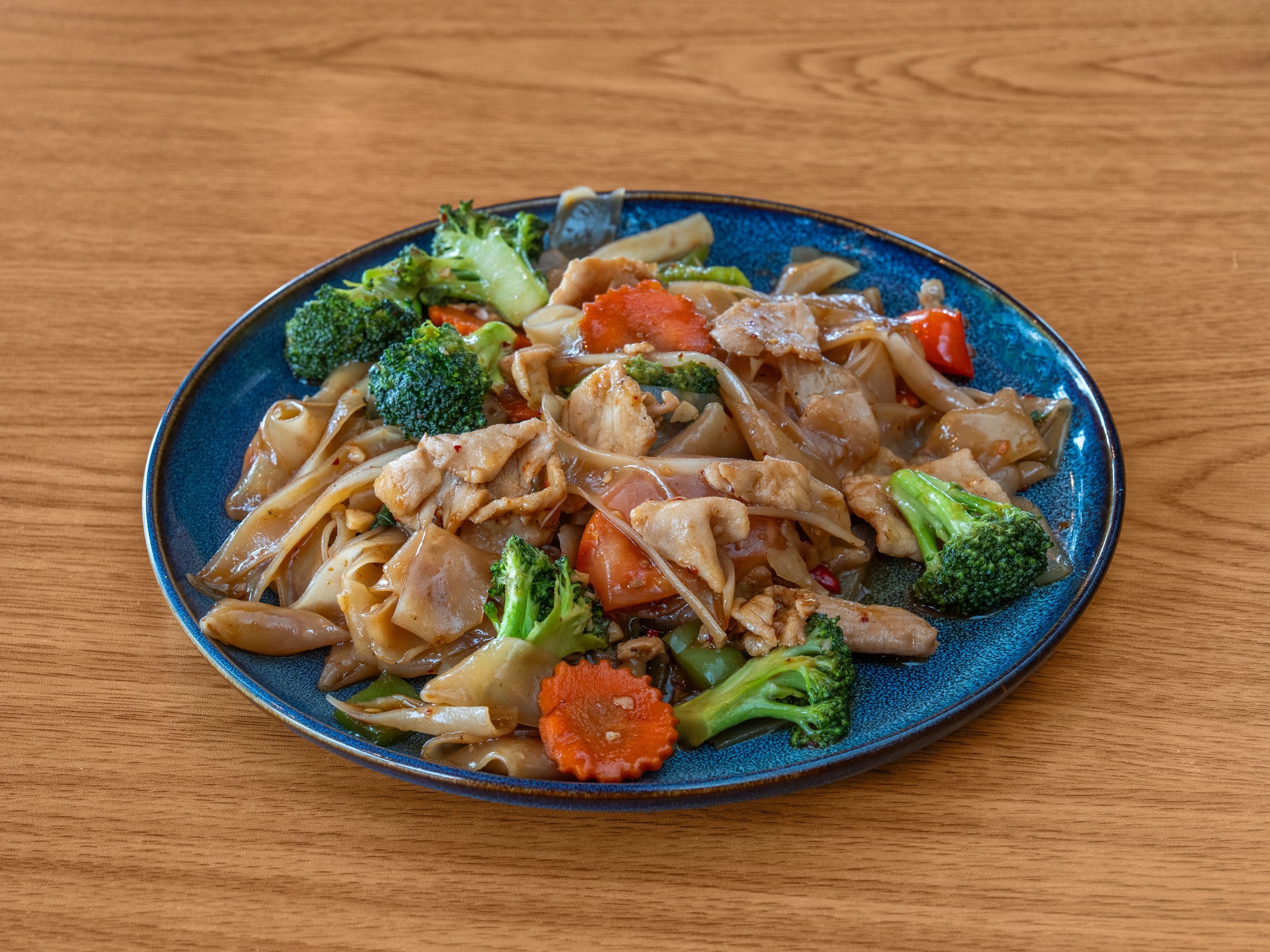 Pad Kee Mao (Drunken Noodles).