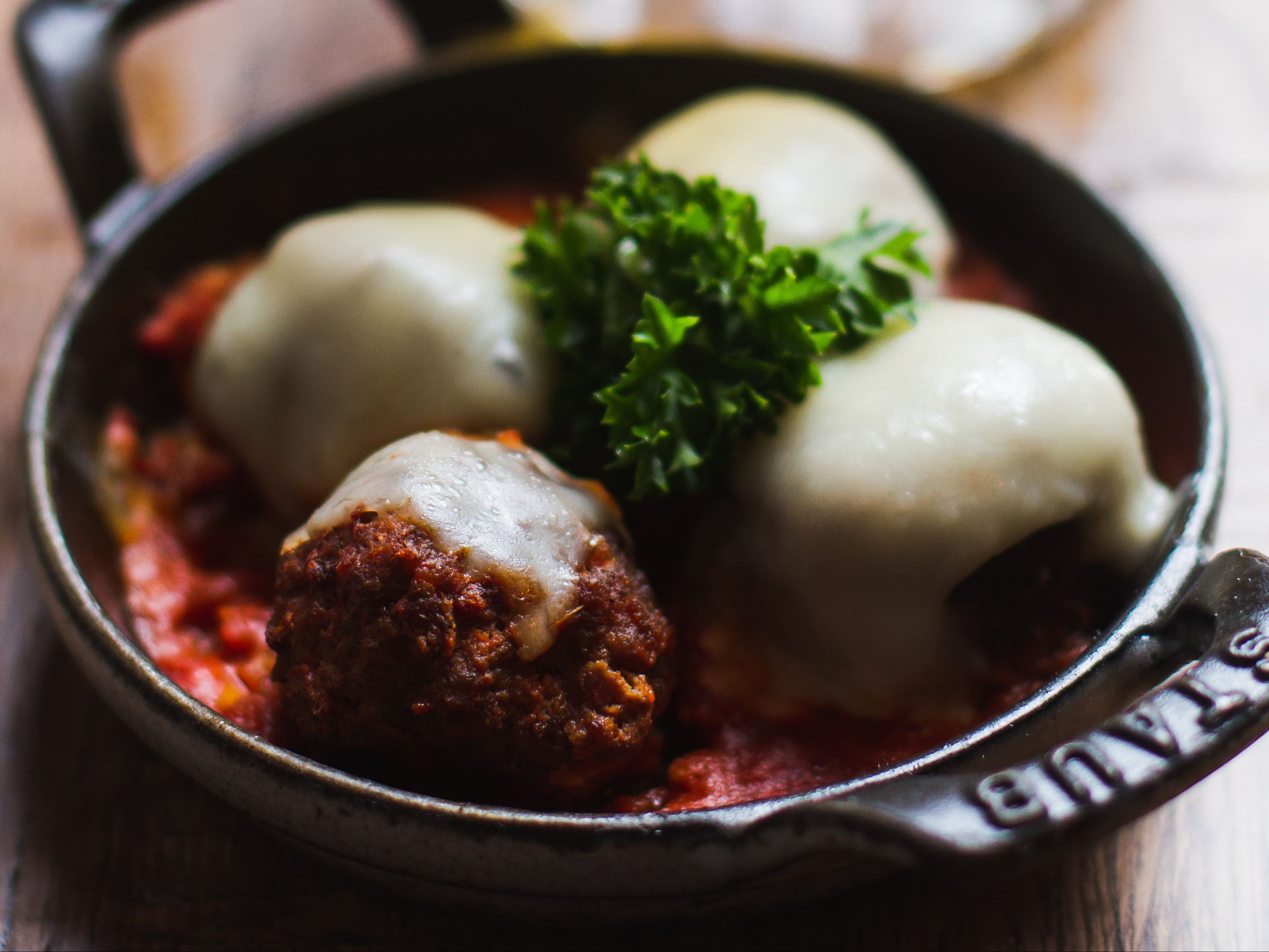 Meatballs Parmigiana