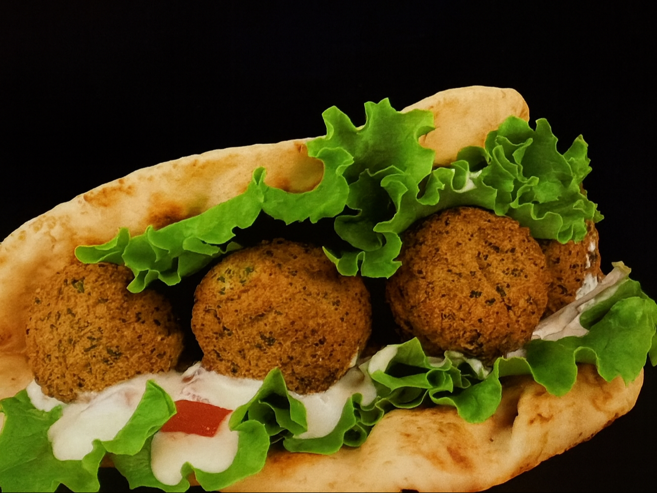 #30 Falafel Wrap Sandwich Only