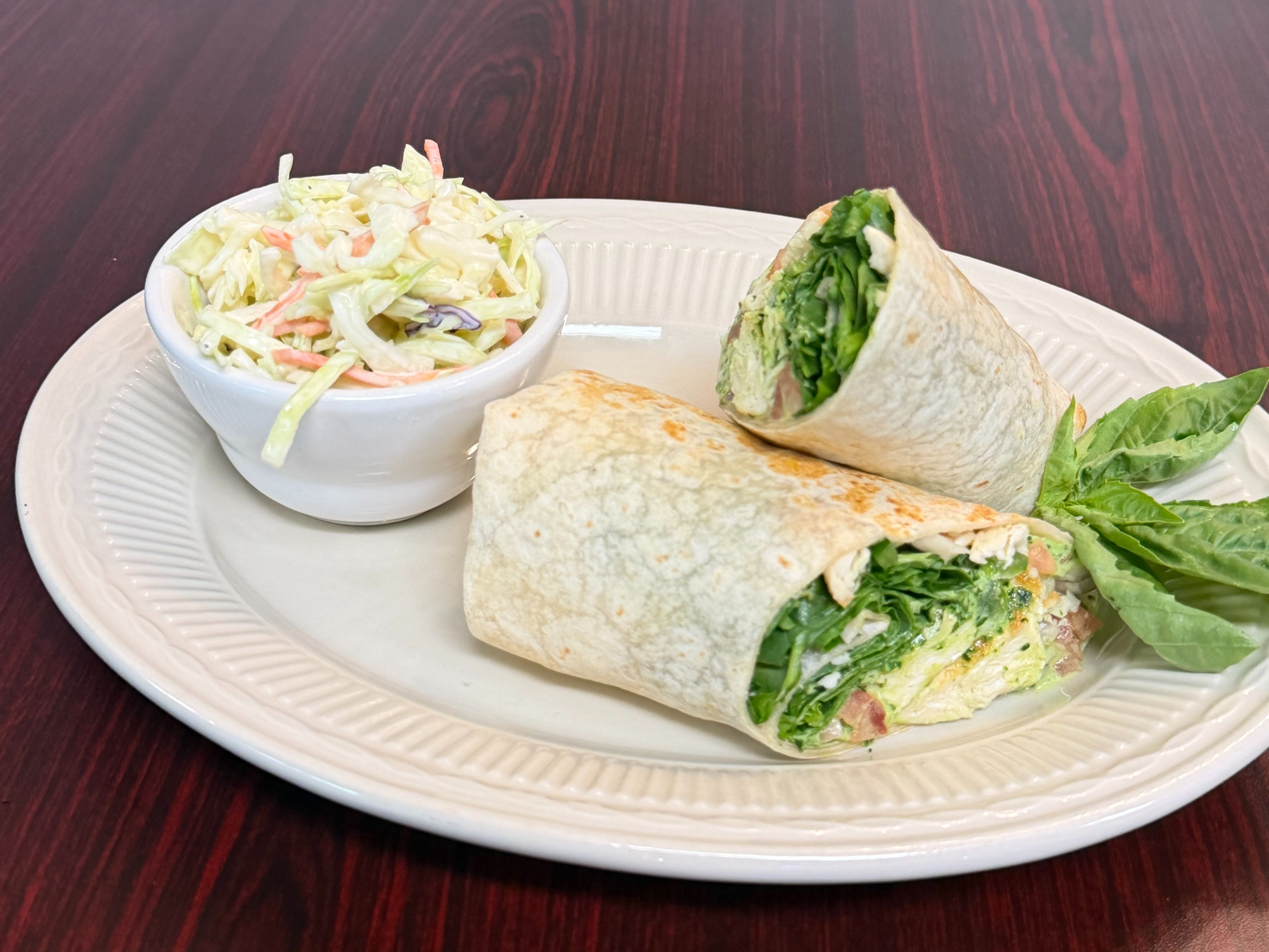 Pesto Chicken Wrap