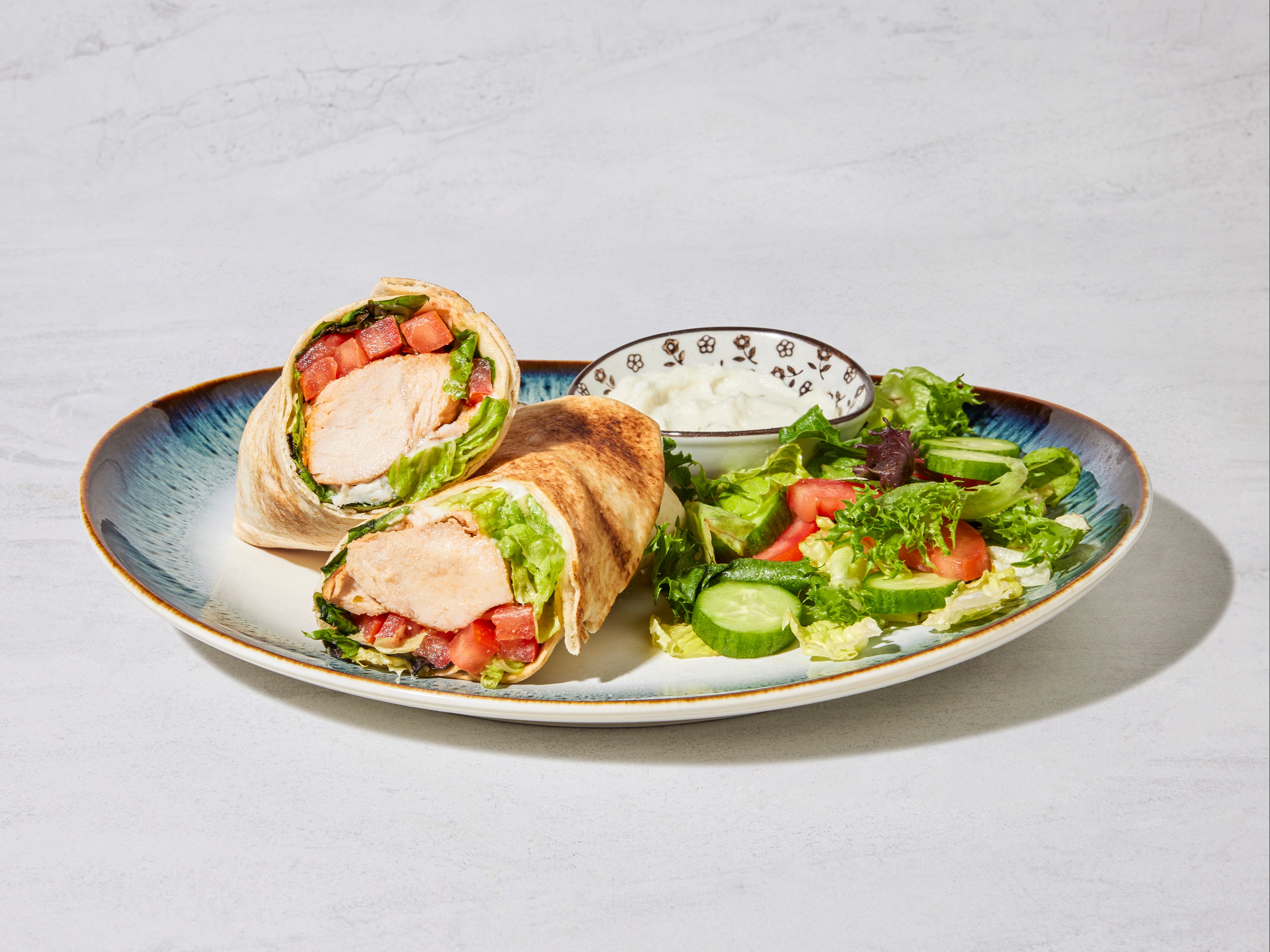 Delicious Caesar Wrap Experience