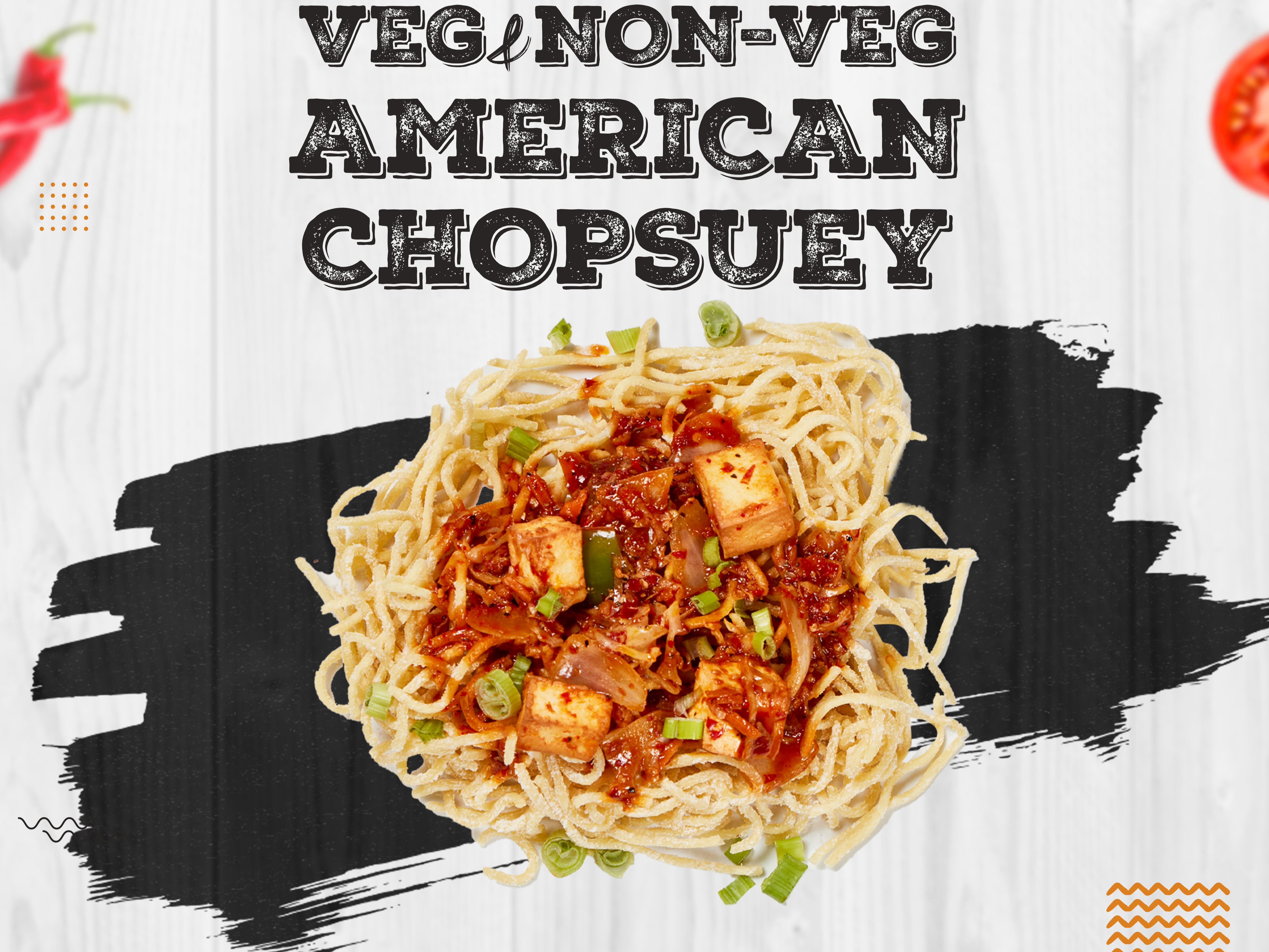 Veg American Chopsuey.