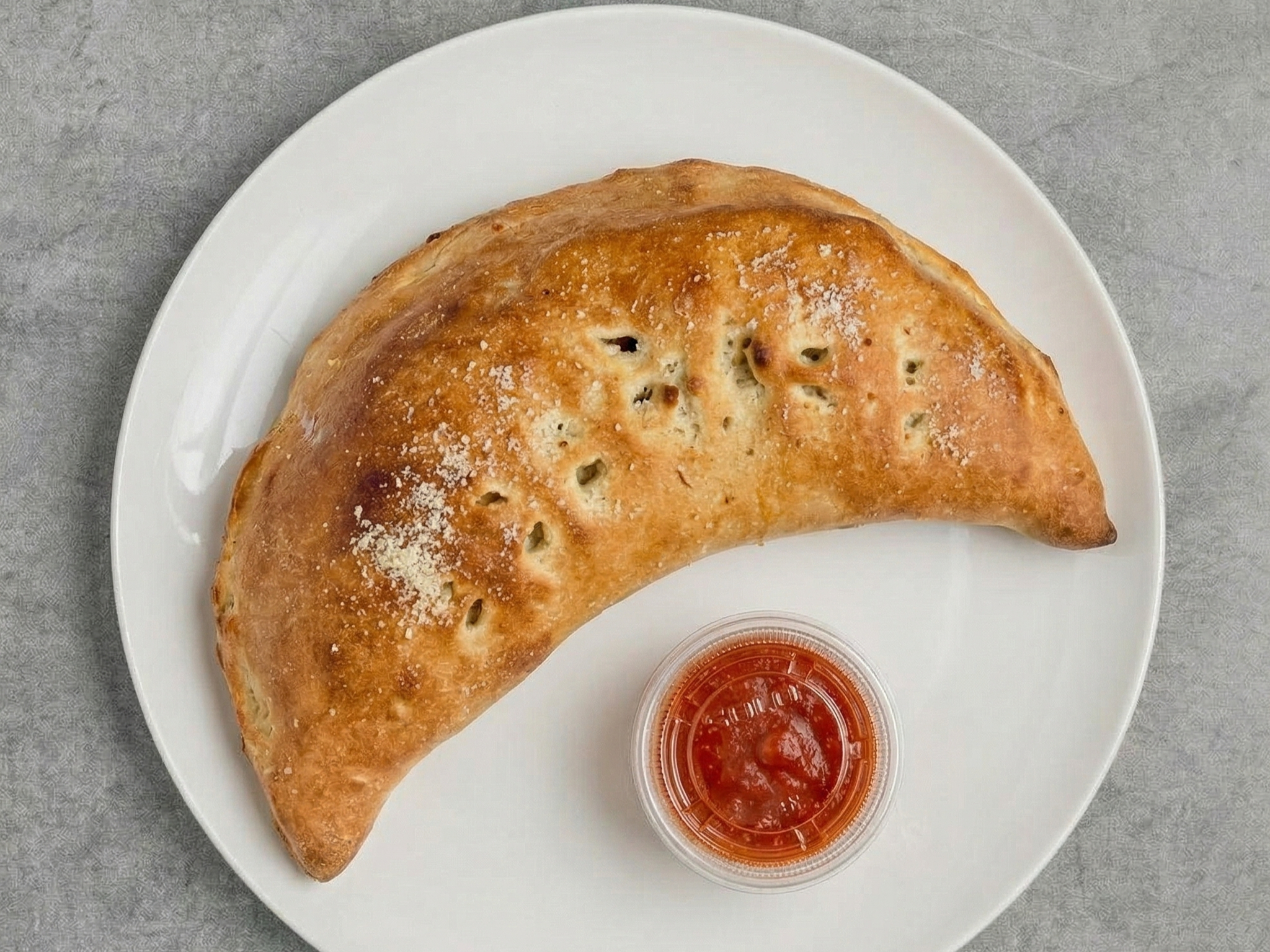 Spinach Calzone.