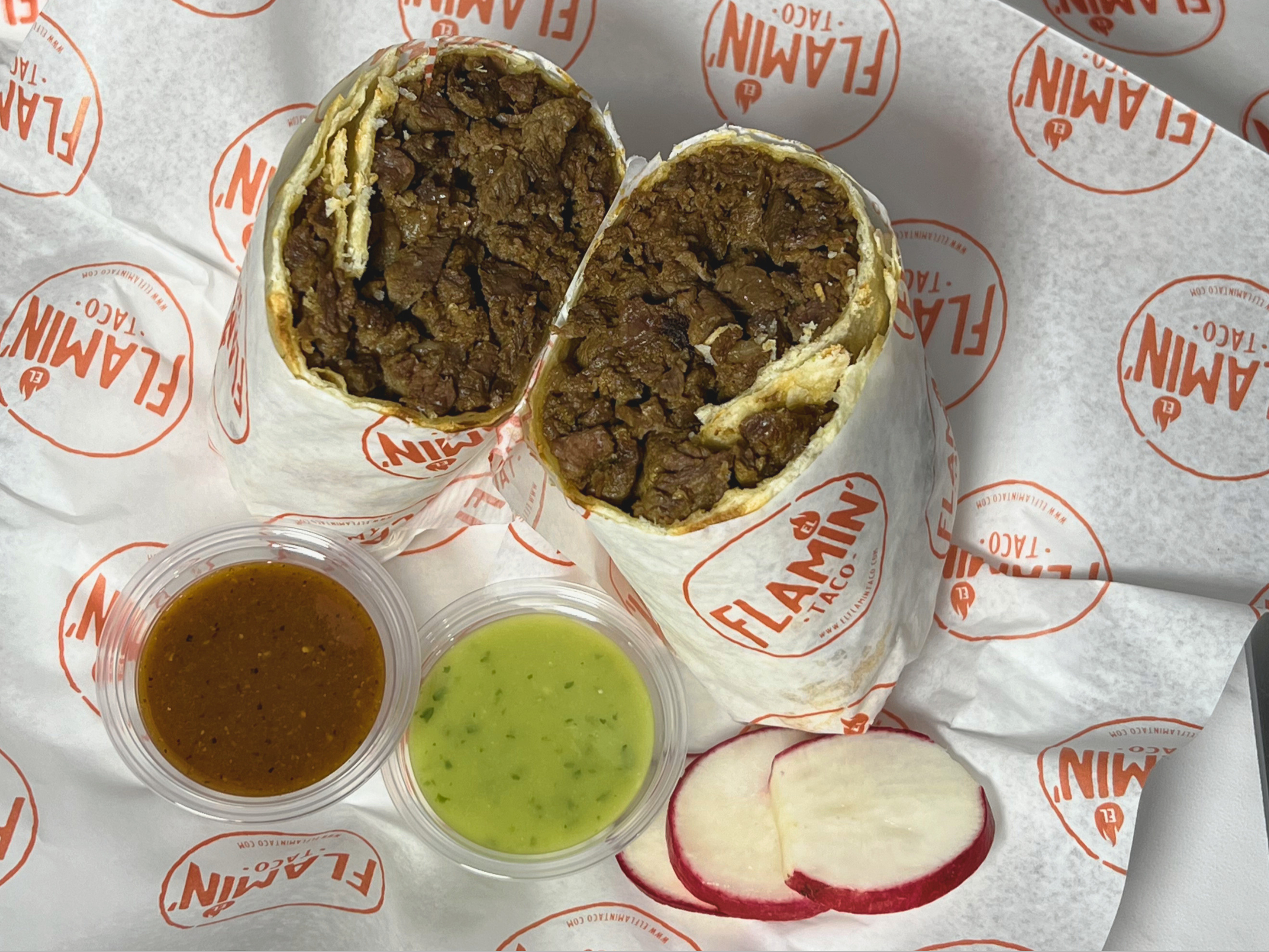 Burrito -Meat only.