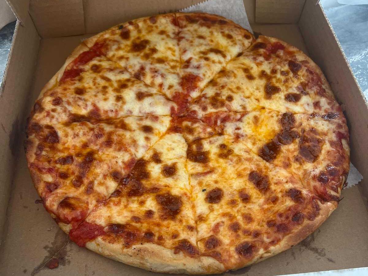 Small Pizza & 10 Bone In Wings.