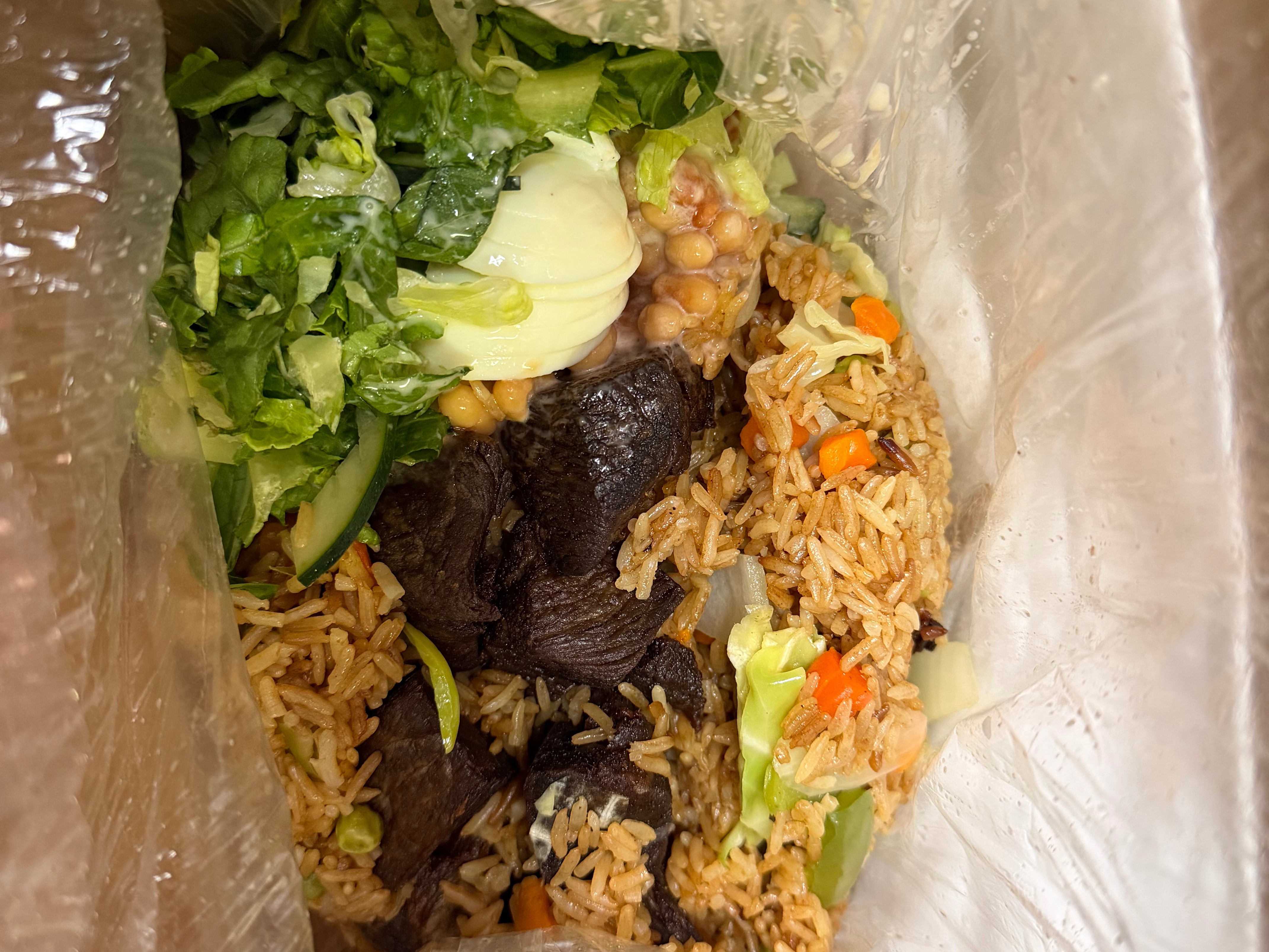 Check Check Fried Rice W Beef.