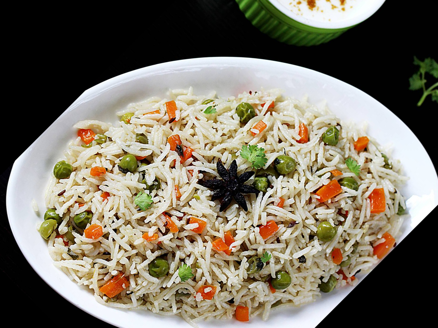 Pulao Rice.